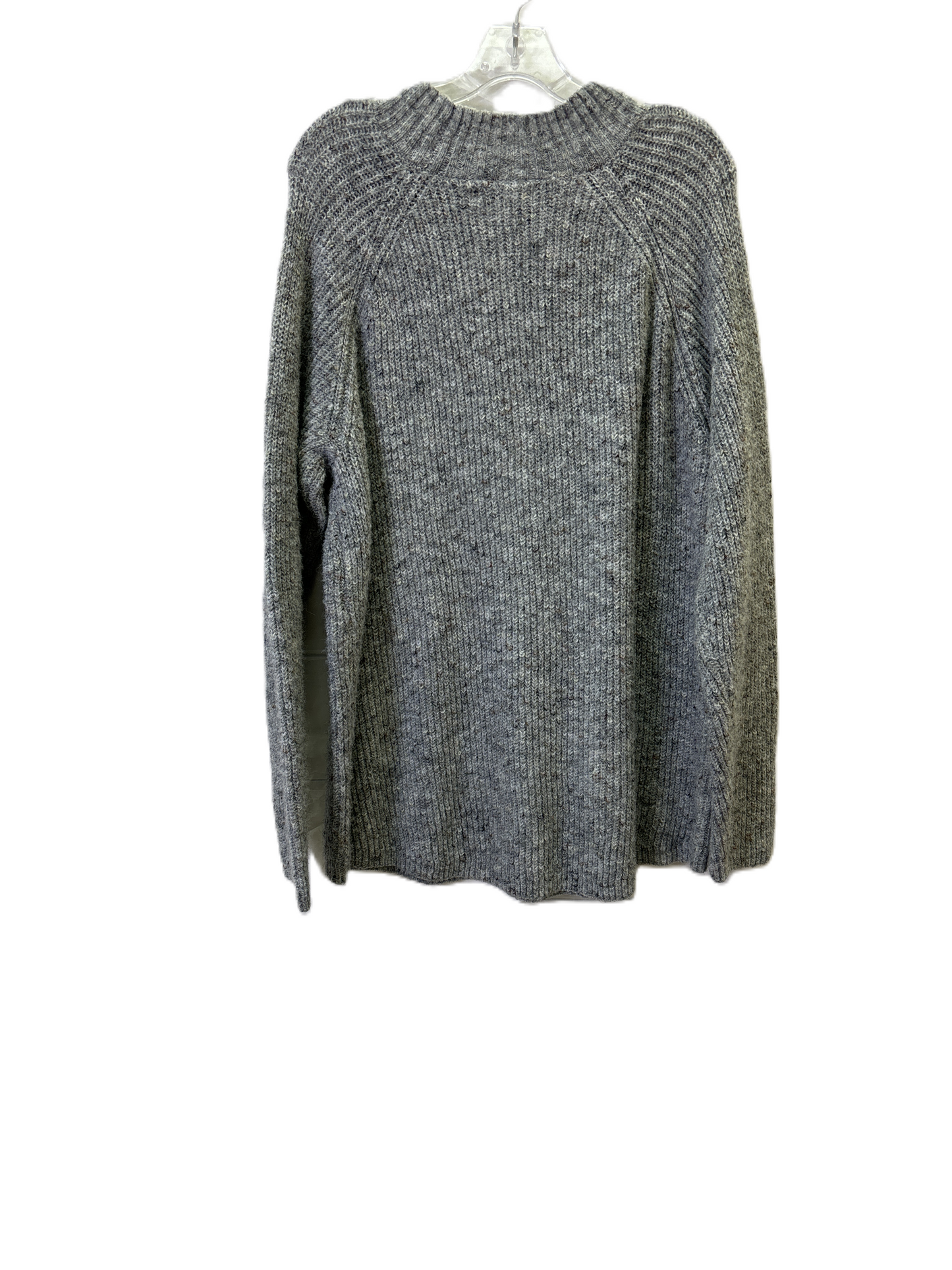 Sweater By Liz Claiborne In Grey, Size: 1x