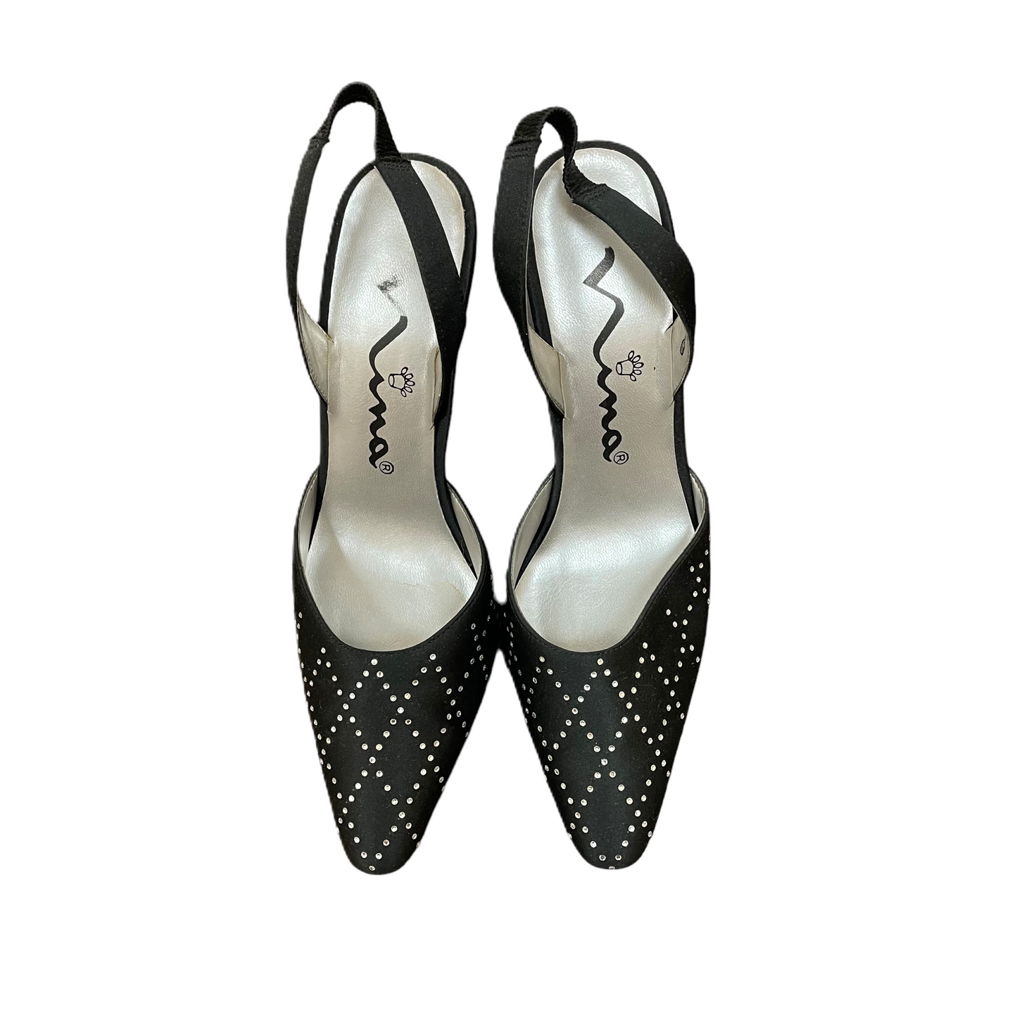 Black Shoes Heels Stiletto By Nina, Size: 6