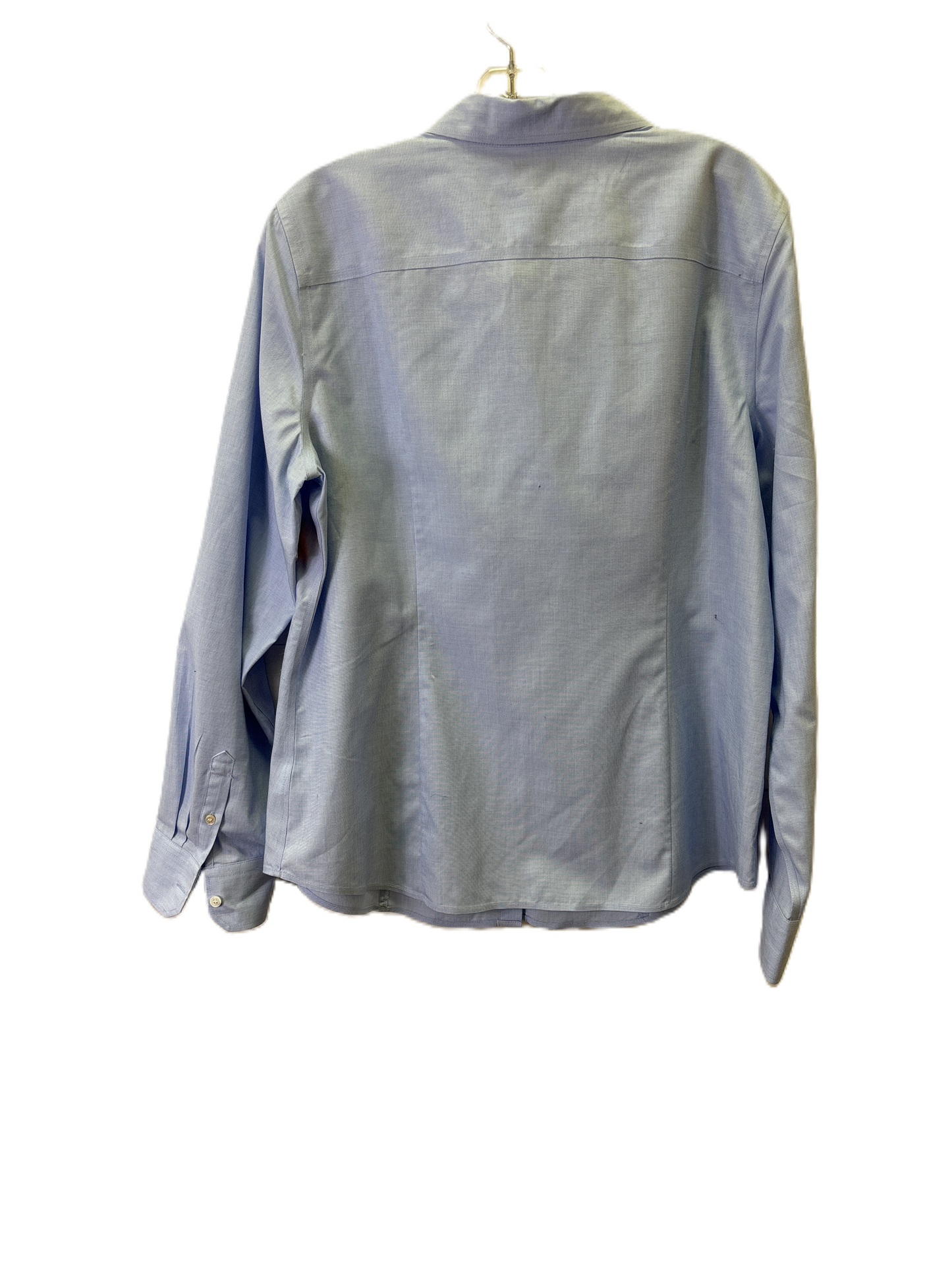 Top Long Sleeve By Talbots In Blue, Size: L