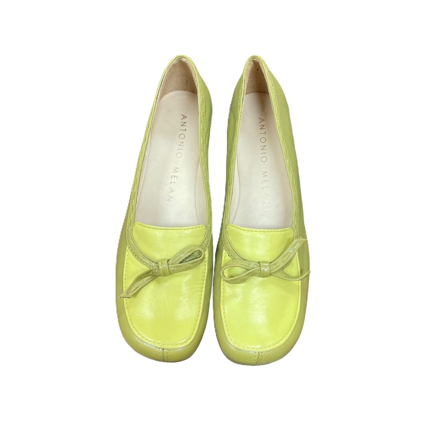Green Shoes Flats By Antonio Melani, Size: 6