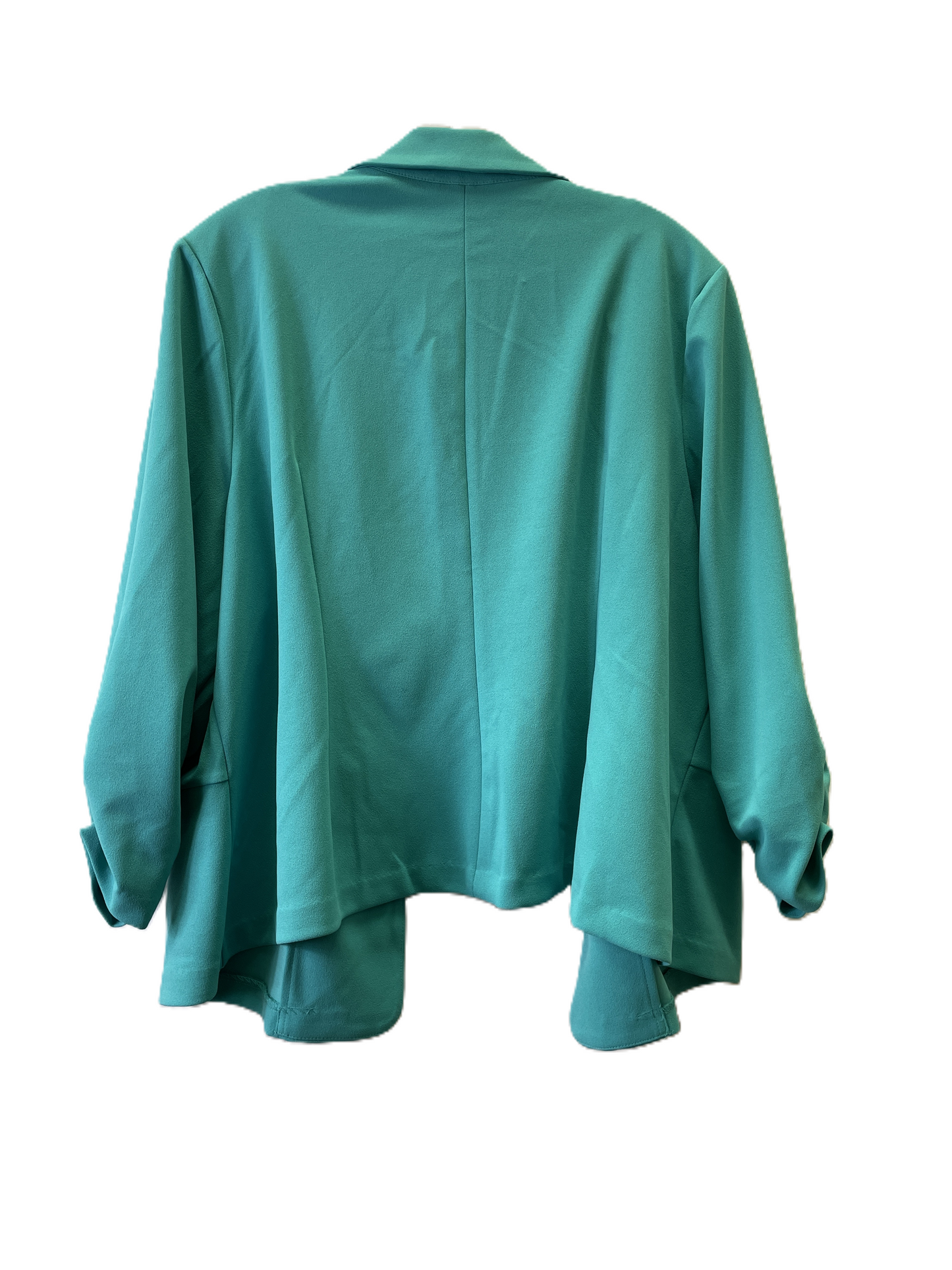 Blazer By New York clothing In Aqua, Size: 3x