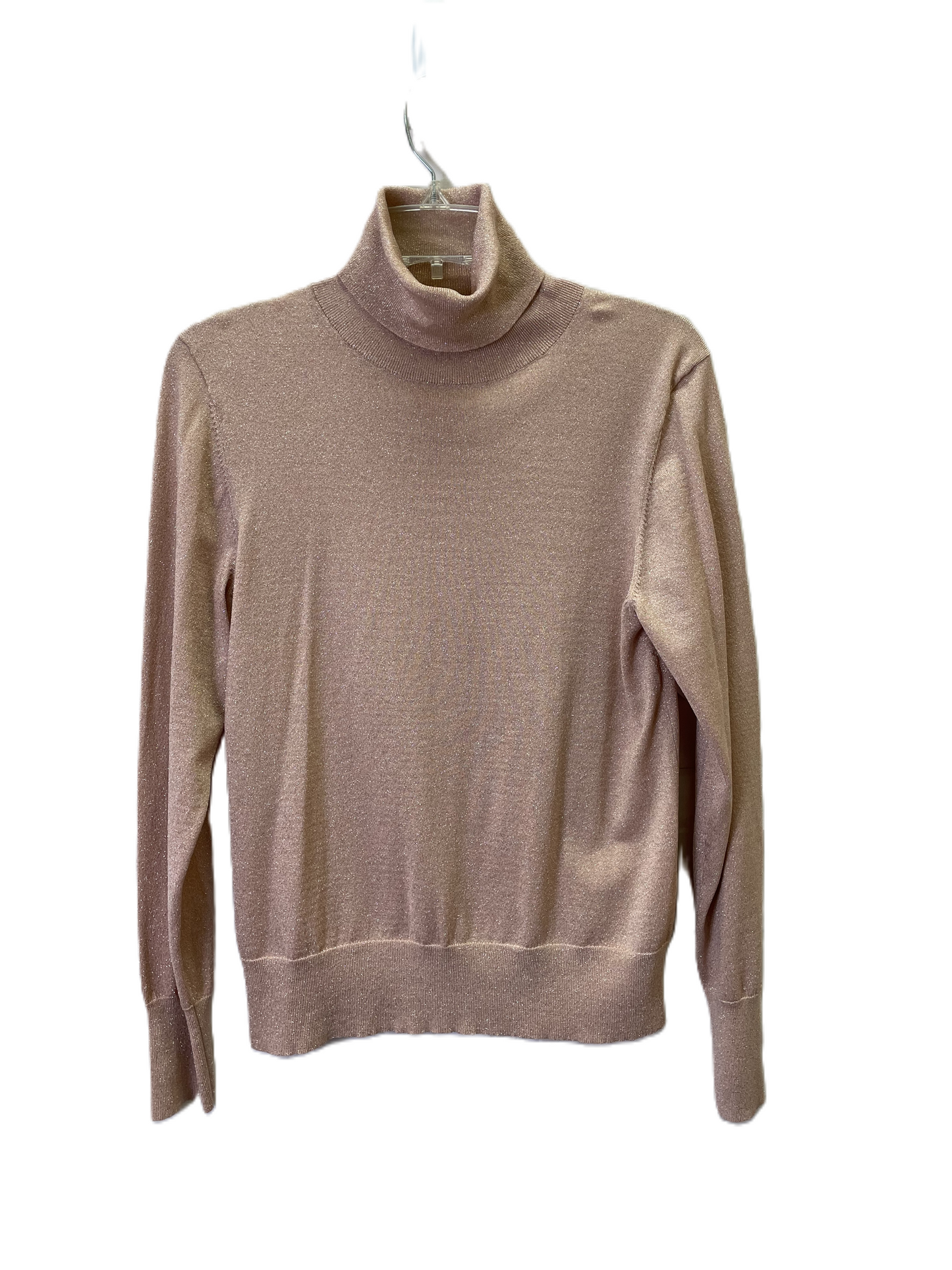 Top Long Sleeve By Kate Spade In Rose Gold, Size: L