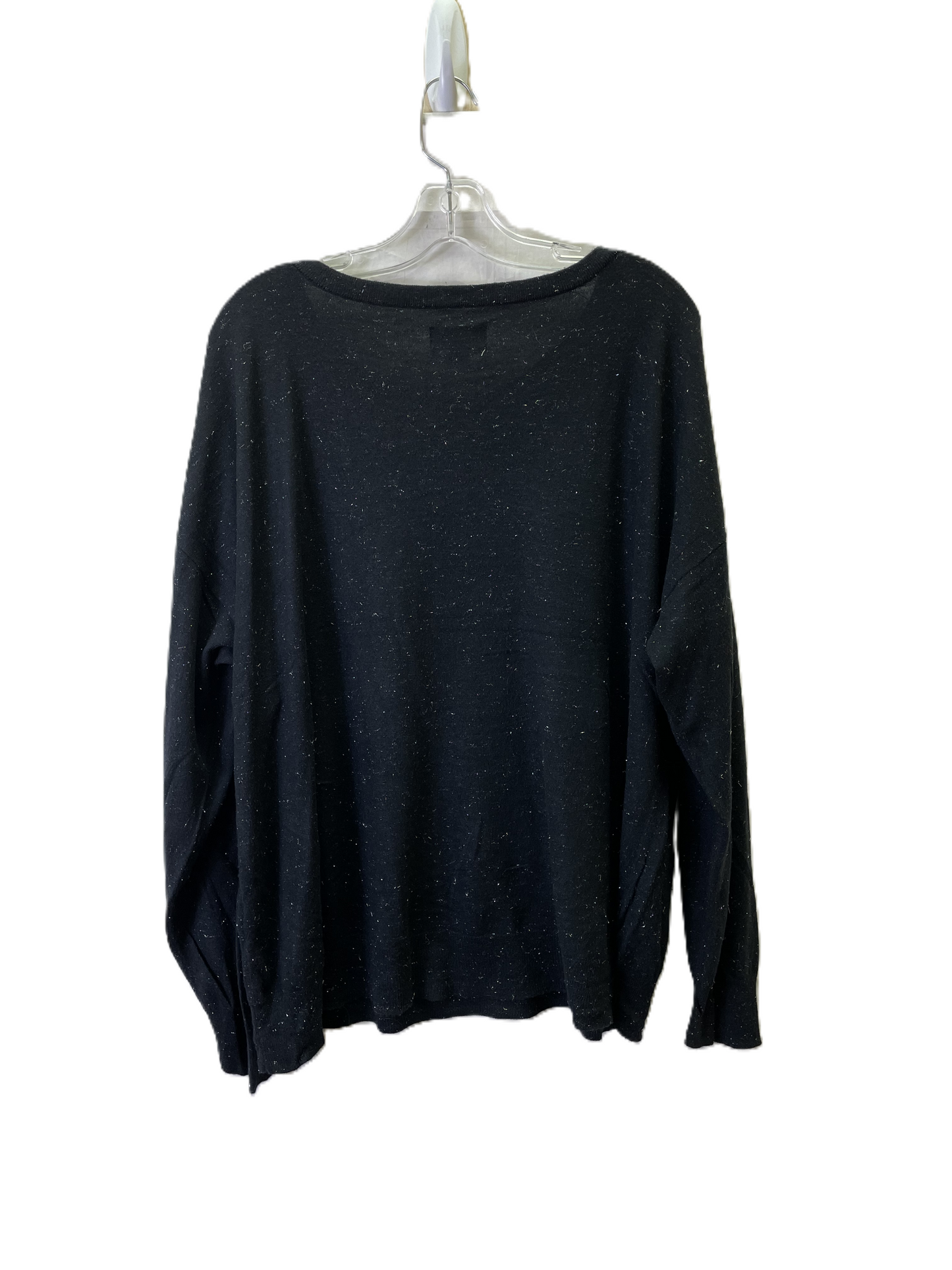 Sweater By Avenue In Black, Size: 3x