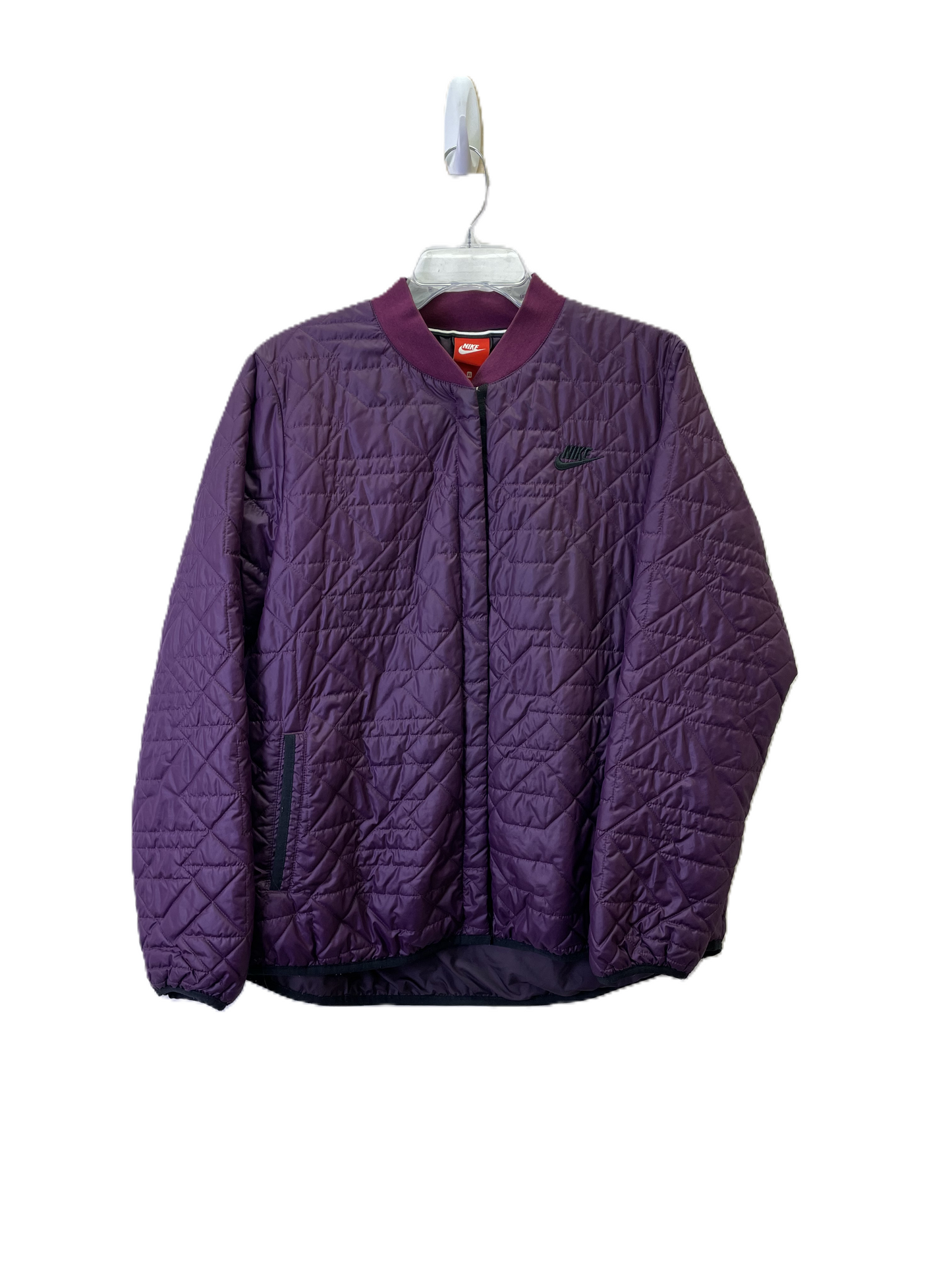 Jacket Puffer & Quilted By Nike Apparel In Purple, Size: Xl