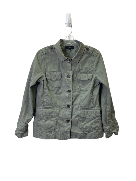 Jacket Utility By Talbots In Green, Size: Mp