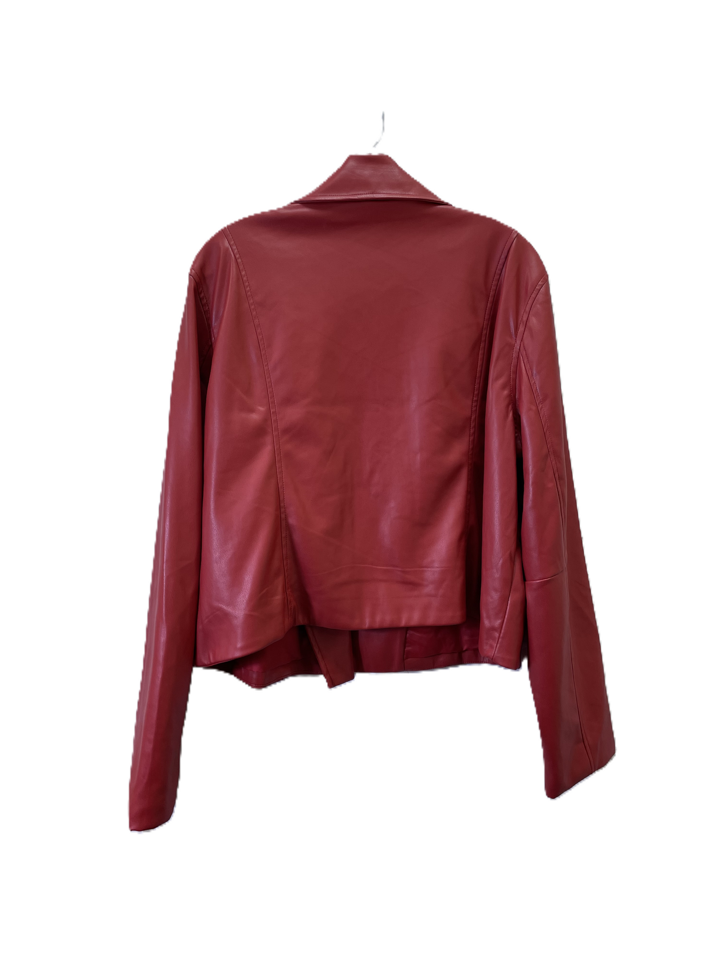 Jacket Moto By Bernardo In Red, Size: 1x