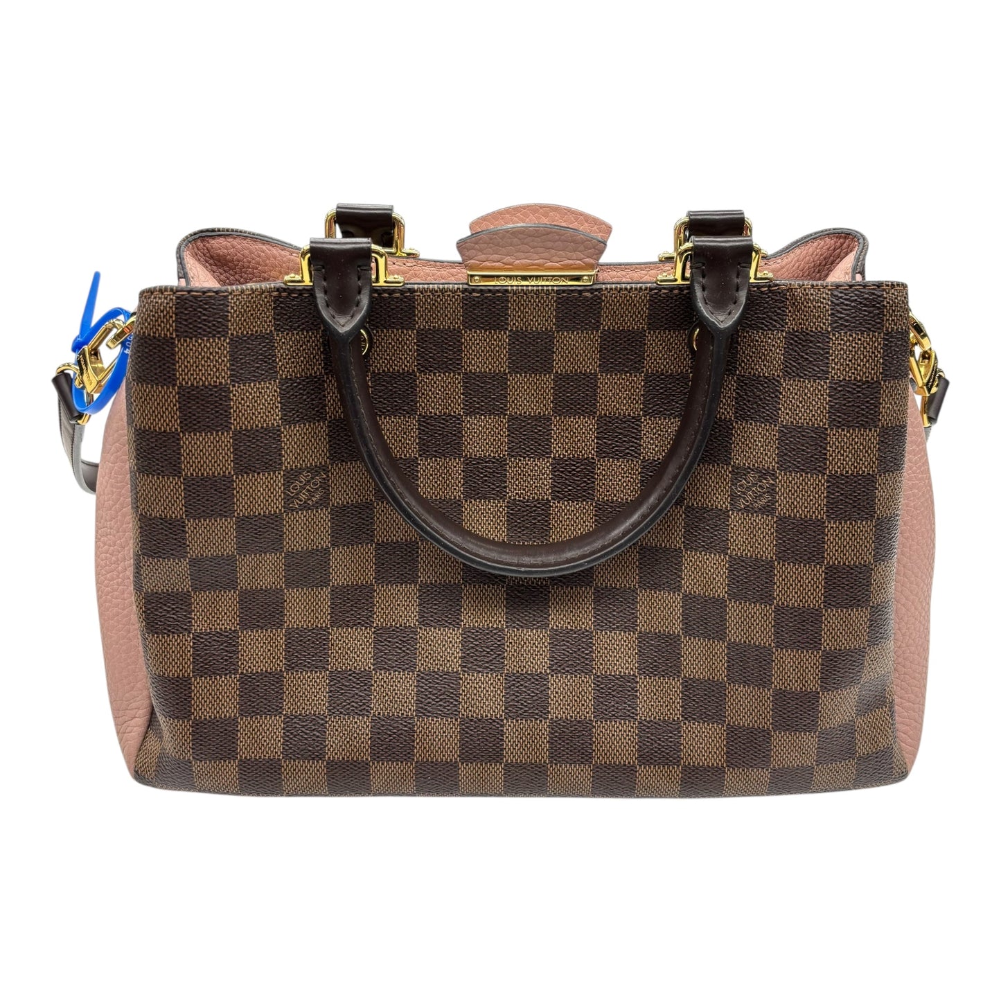 Handbag Luxury Designer By Louis Vuitton In Pink & Tan, Size:Small