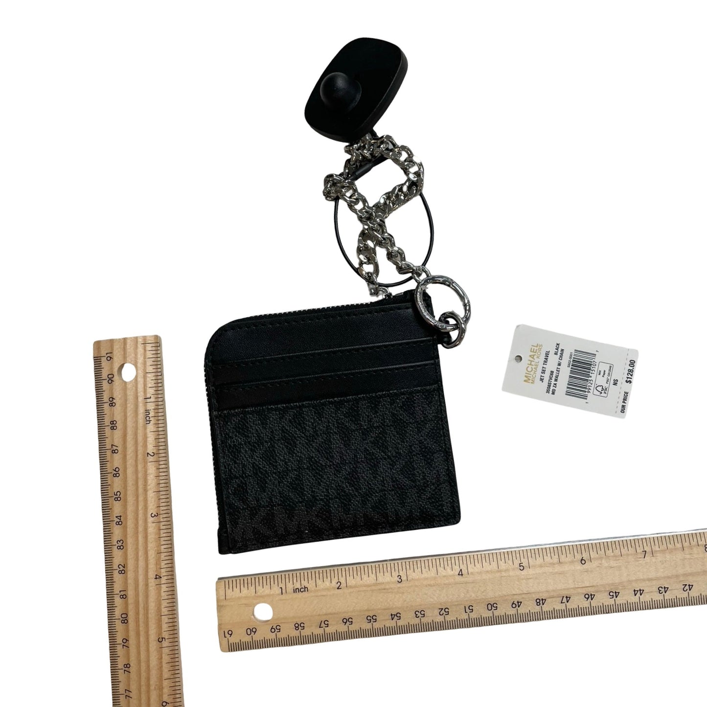 Wallet Designer By Michael Kors In Black, Size:Small