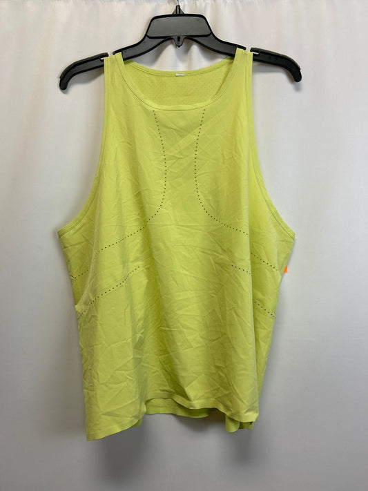 Athletic Tank Top By Lululemon  Size: L