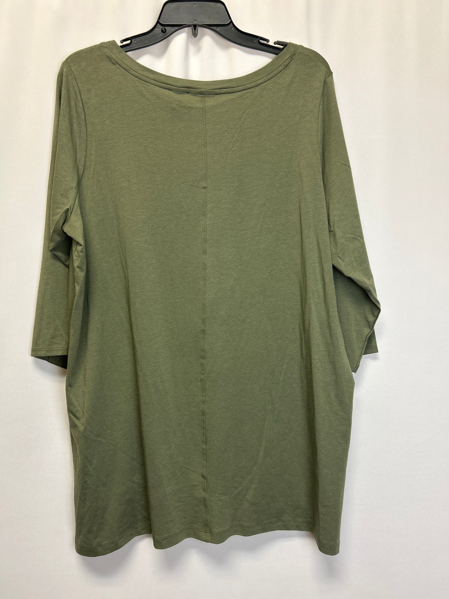 Top 3/4 Sleeve By Tahari  Size: 1x