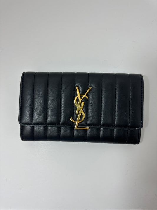 Wallet Luxury Designer By Yves Saint Laurent  Size: Large