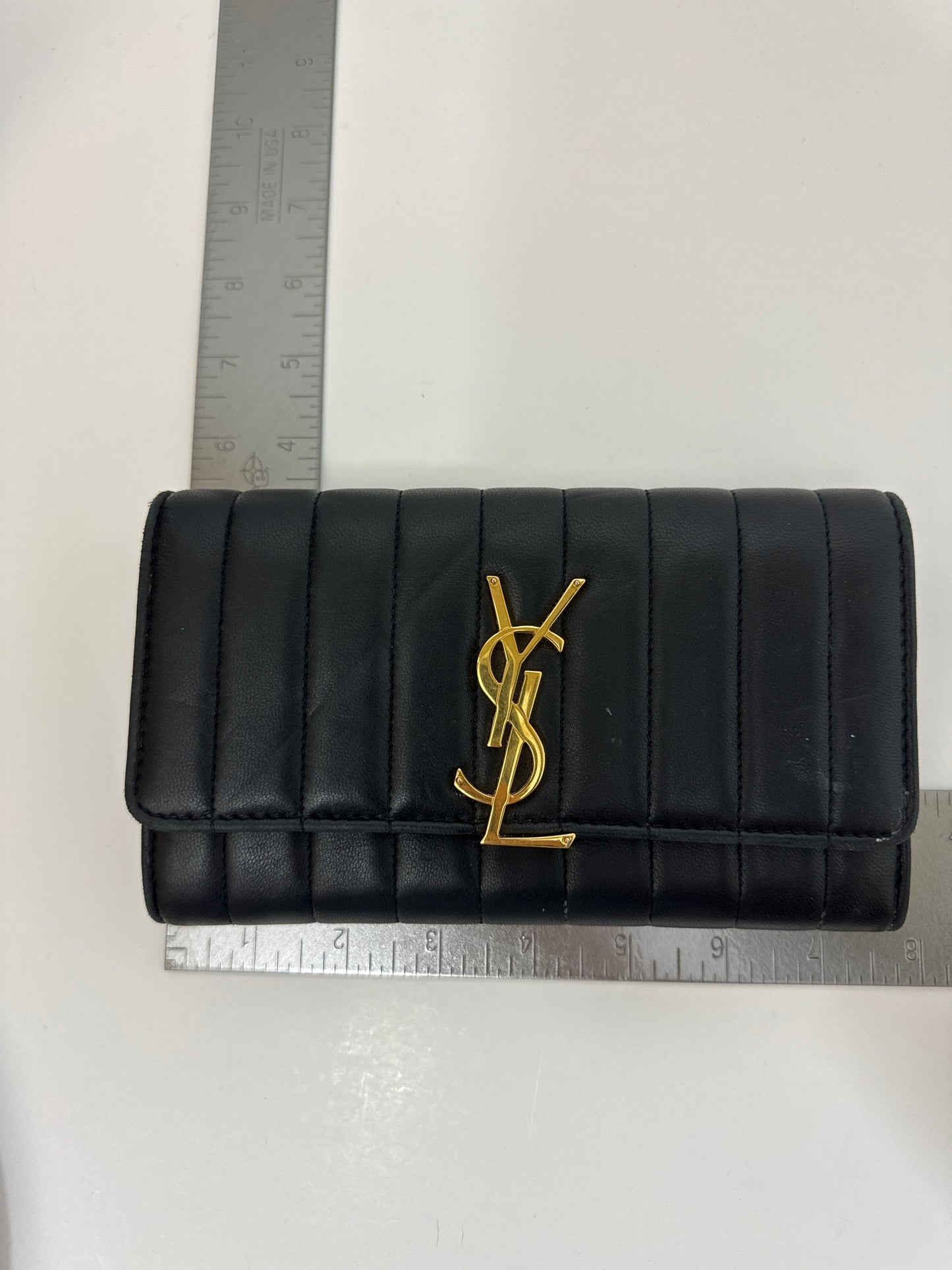 Wallet Luxury Designer By Yves Saint Laurent  Size: Large