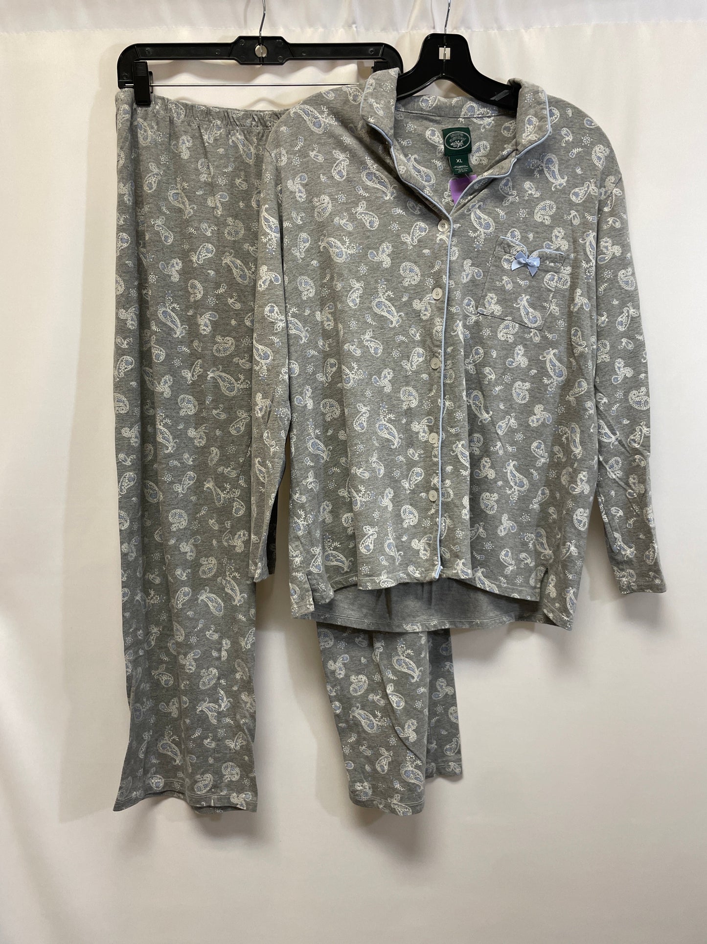 Grey Pajamas 2pc Laura Ashley, Size Xl