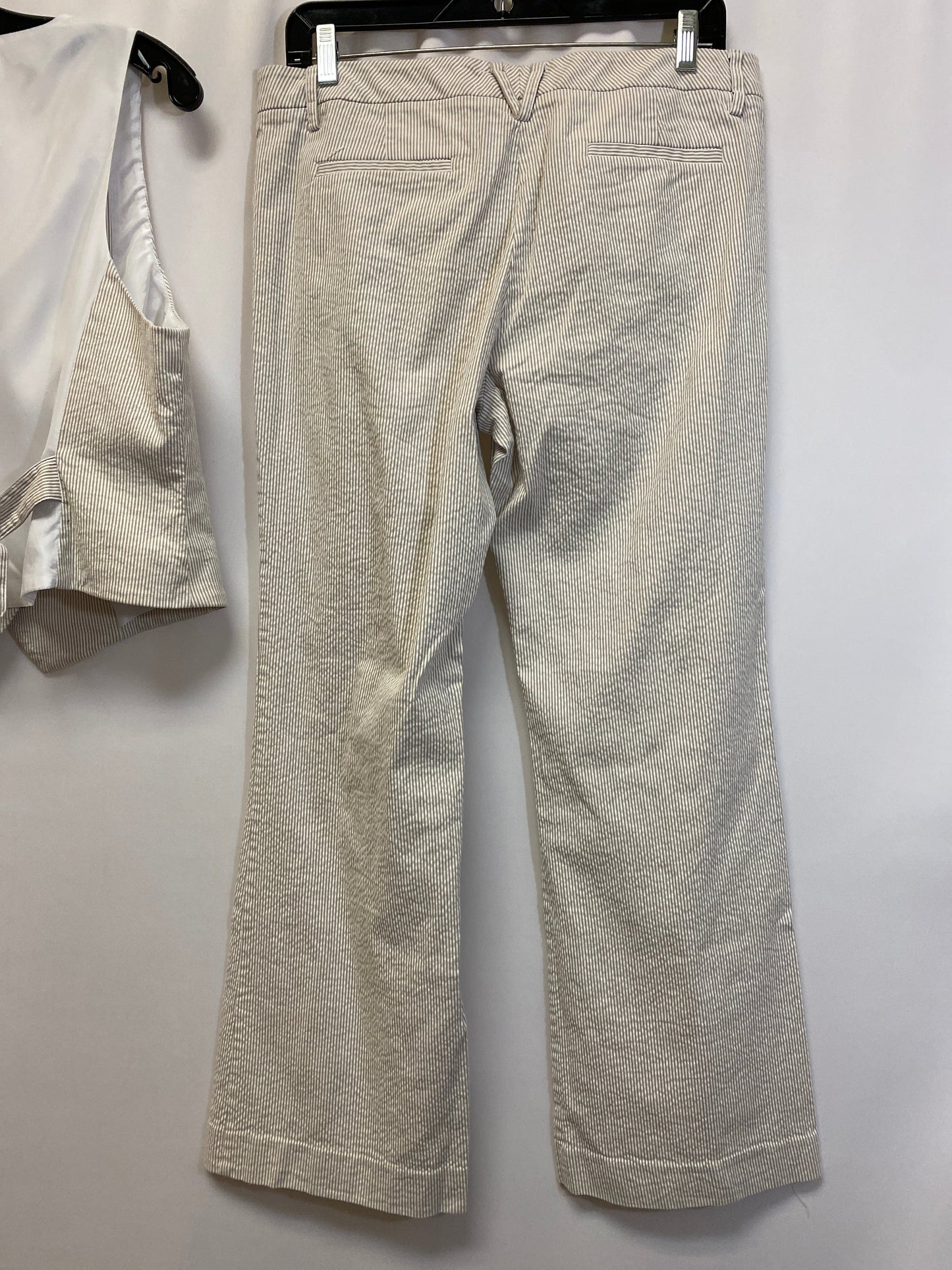 Tan Pants Suit 2pc New York And Co, Size 12