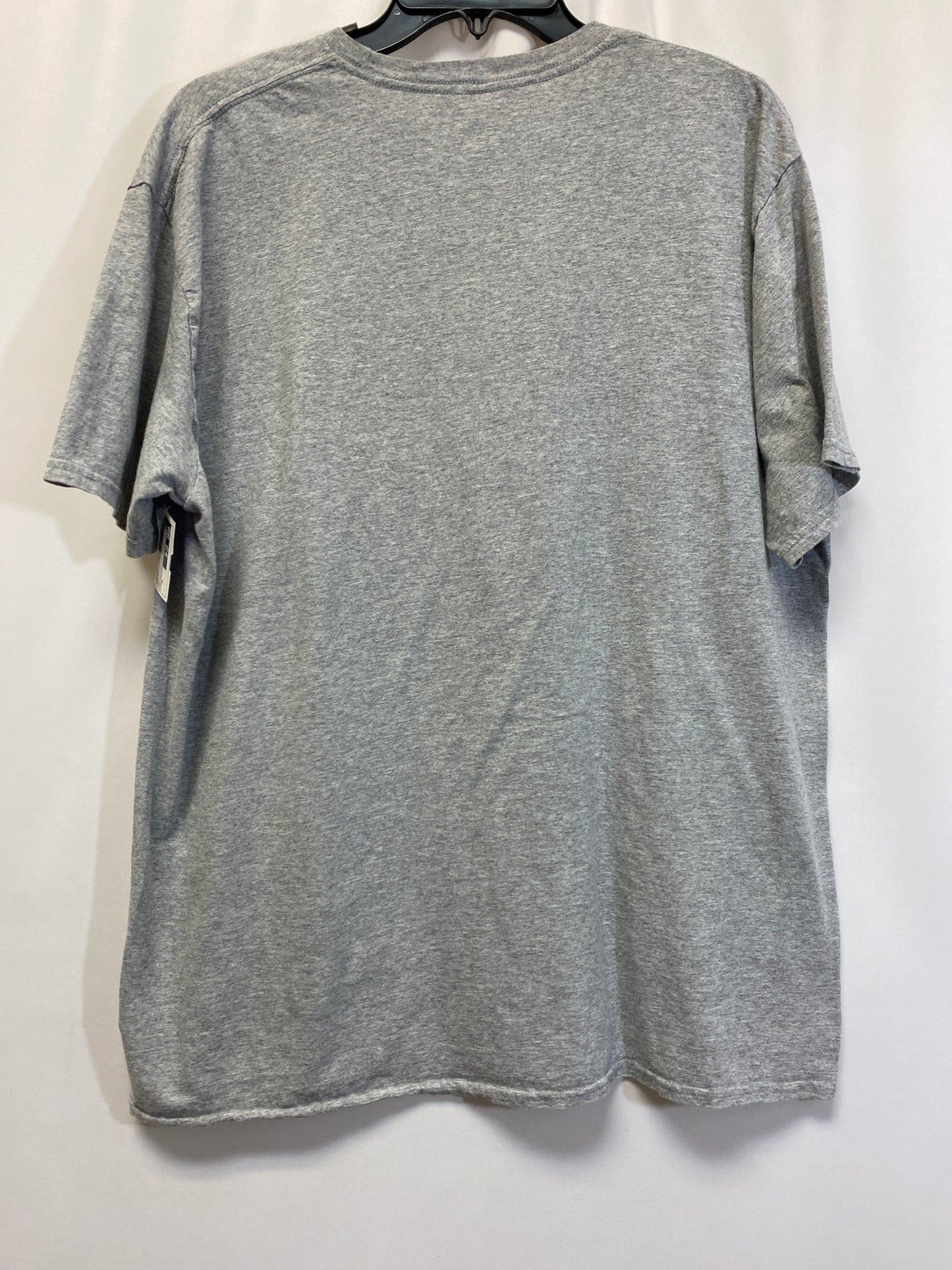 Grey Top Short Sleeve Clothes Mentor, Size Xl