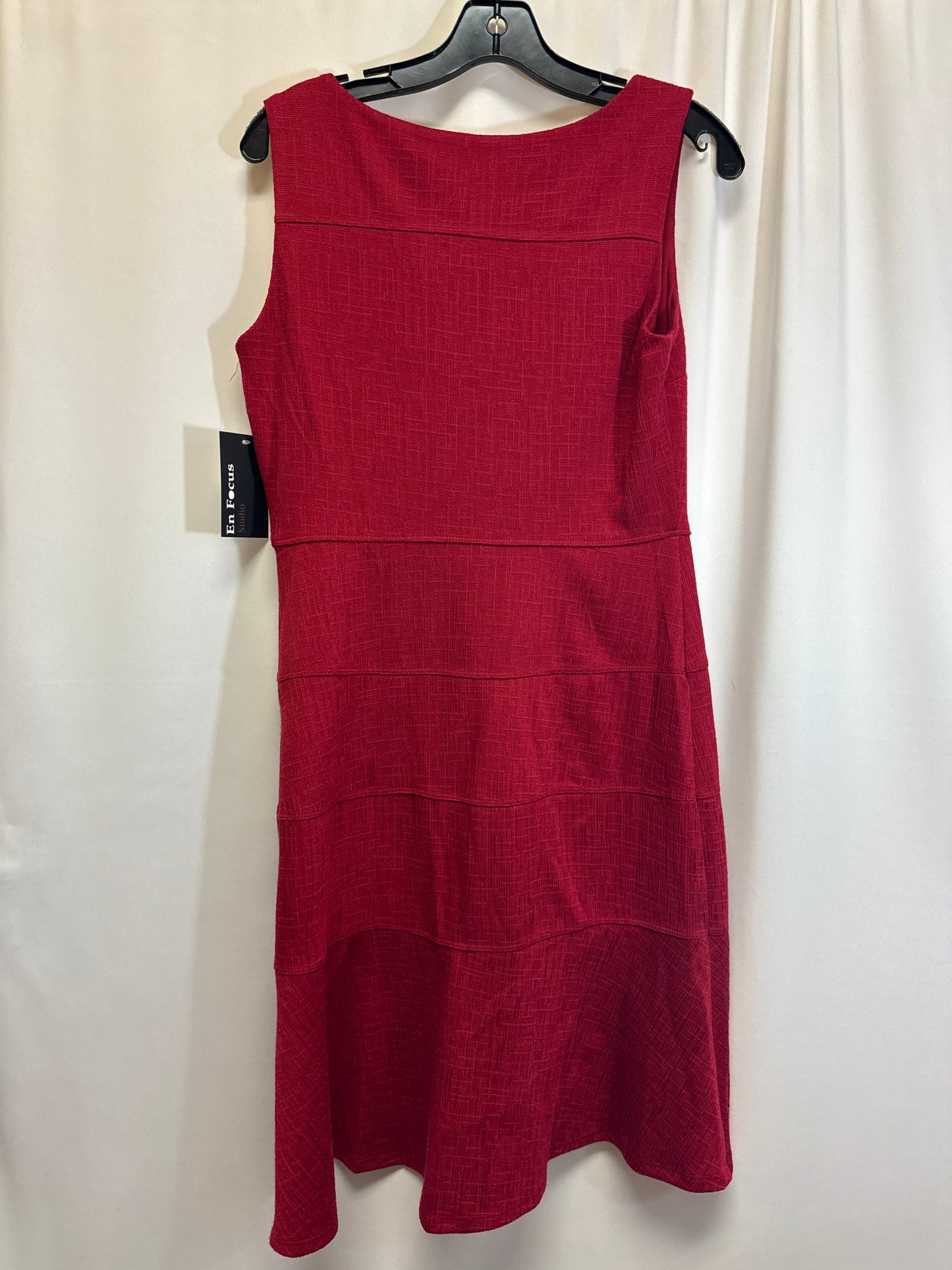 Mauve Dress Casual Midi En Focus, Size M