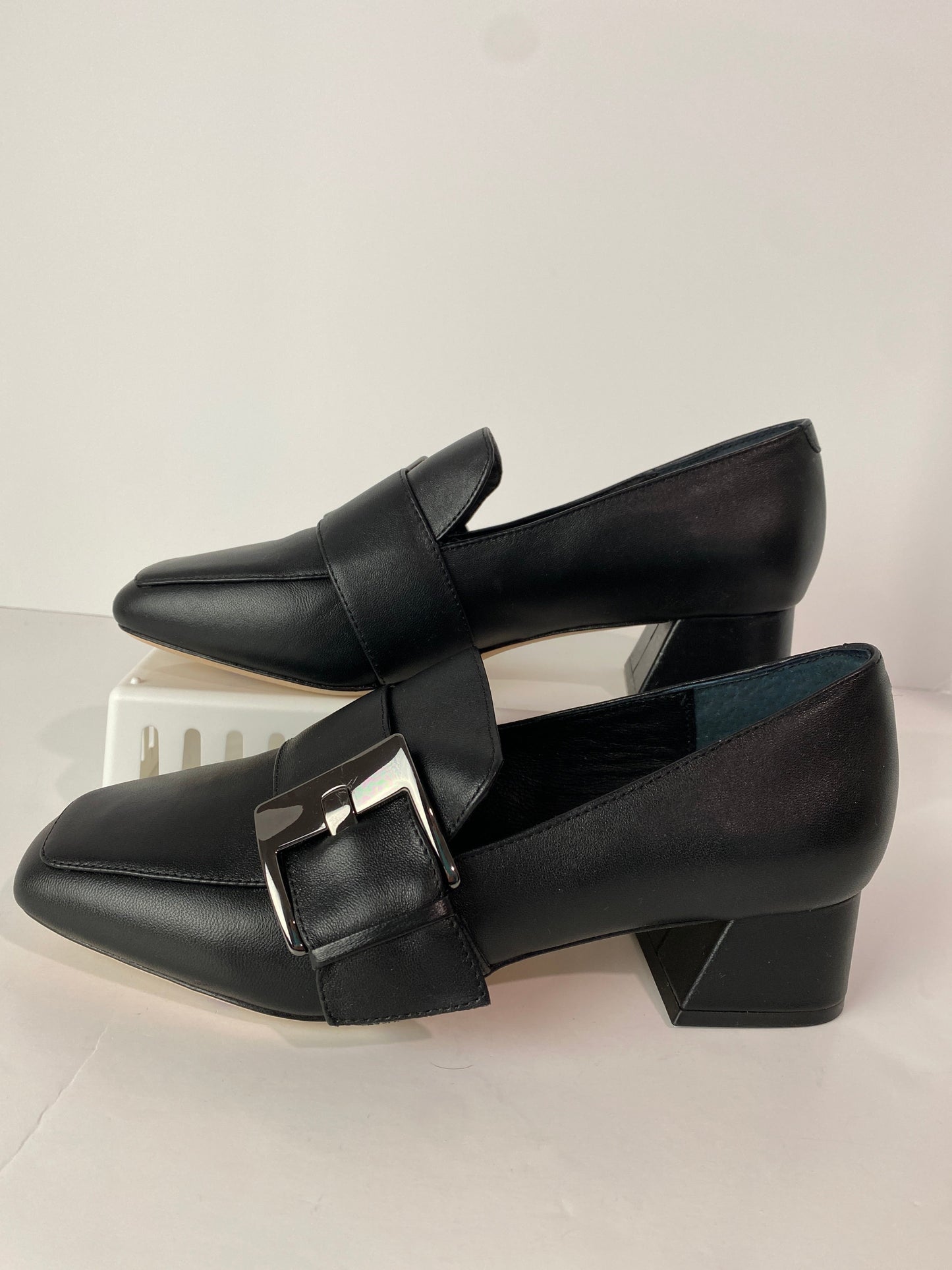 Black Shoes Heels Block Clothes Mentor, Size 8