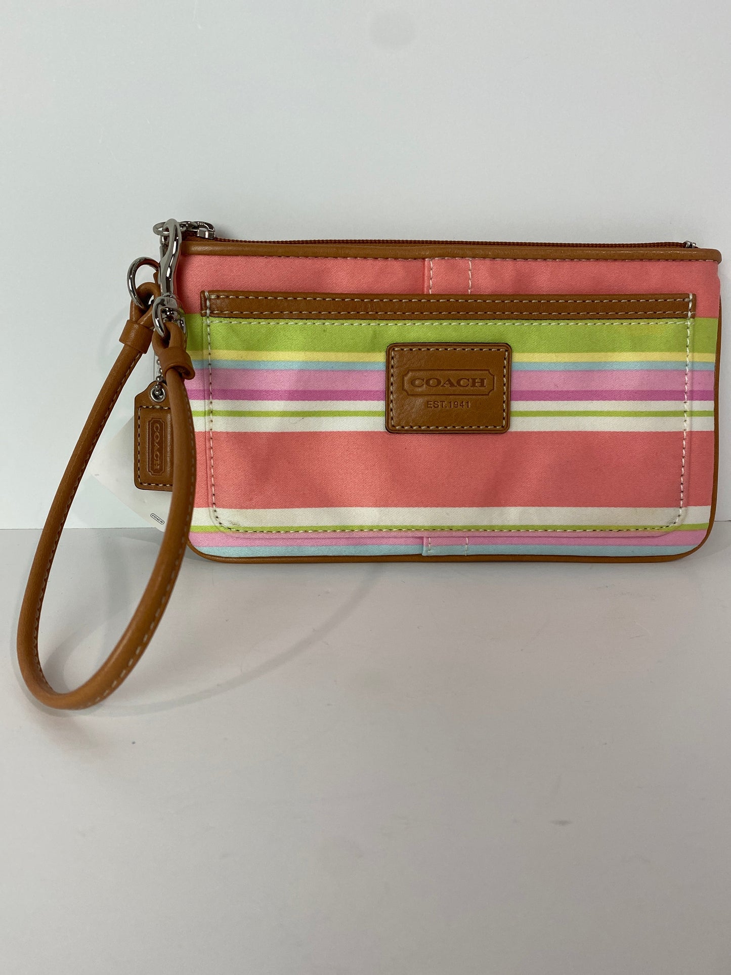 Wristlet Designer Coach, Size Medium