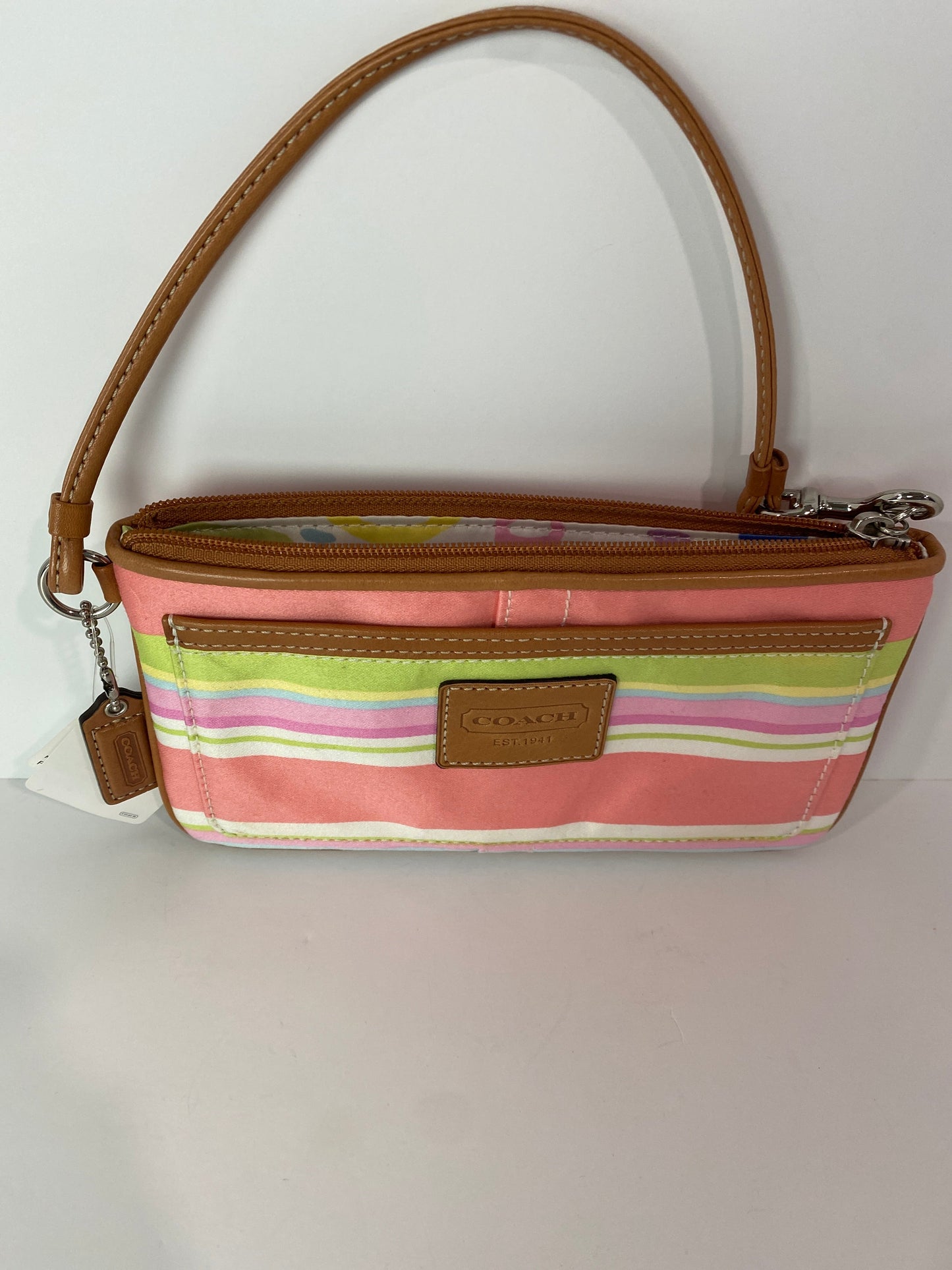 Wristlet Designer Coach, Size Medium