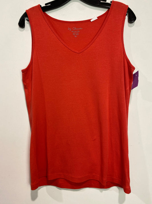 Red Tank Top Chicos, Size M