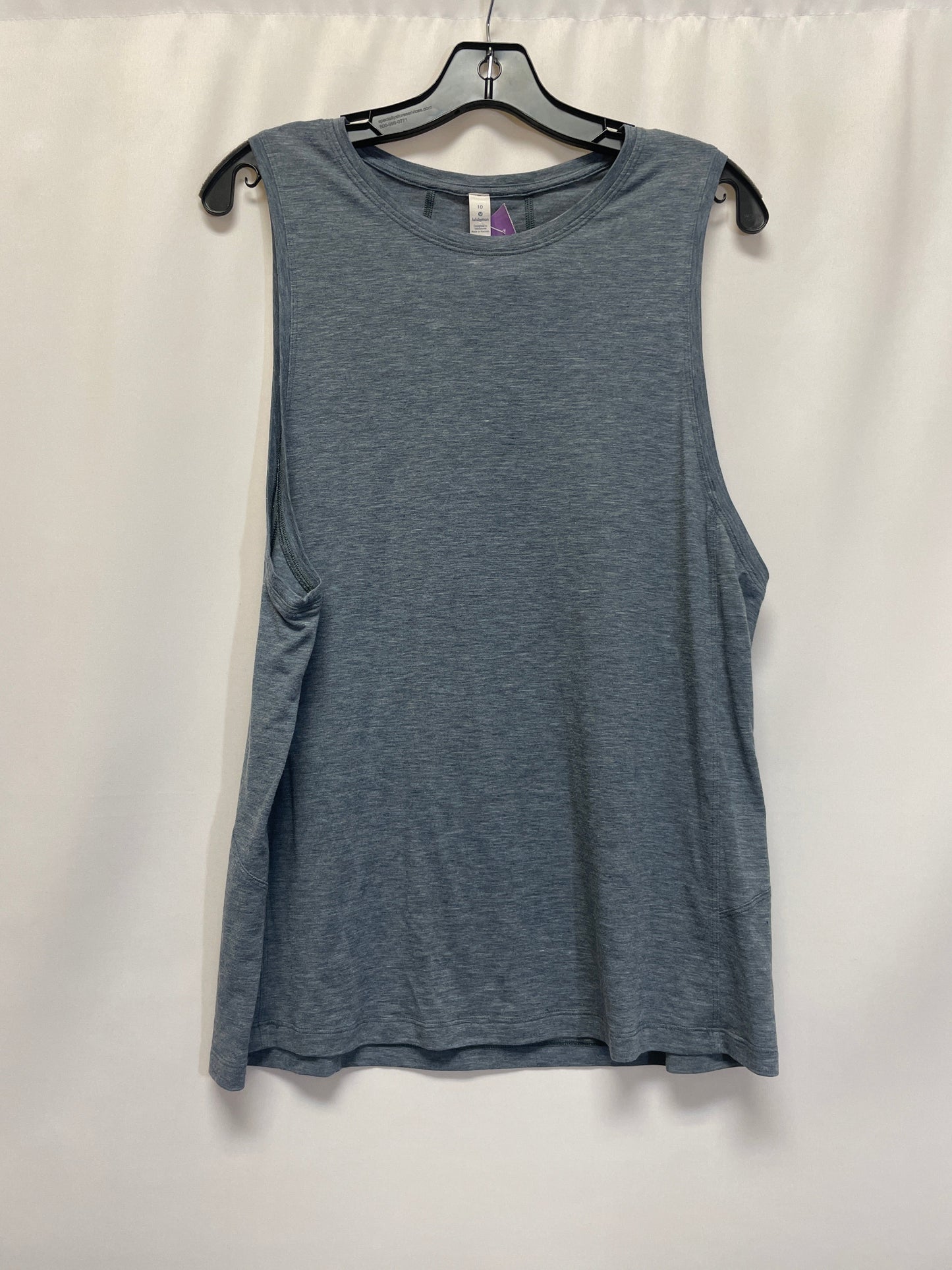 Grey Athletic Tank Top Lululemon, Size 10