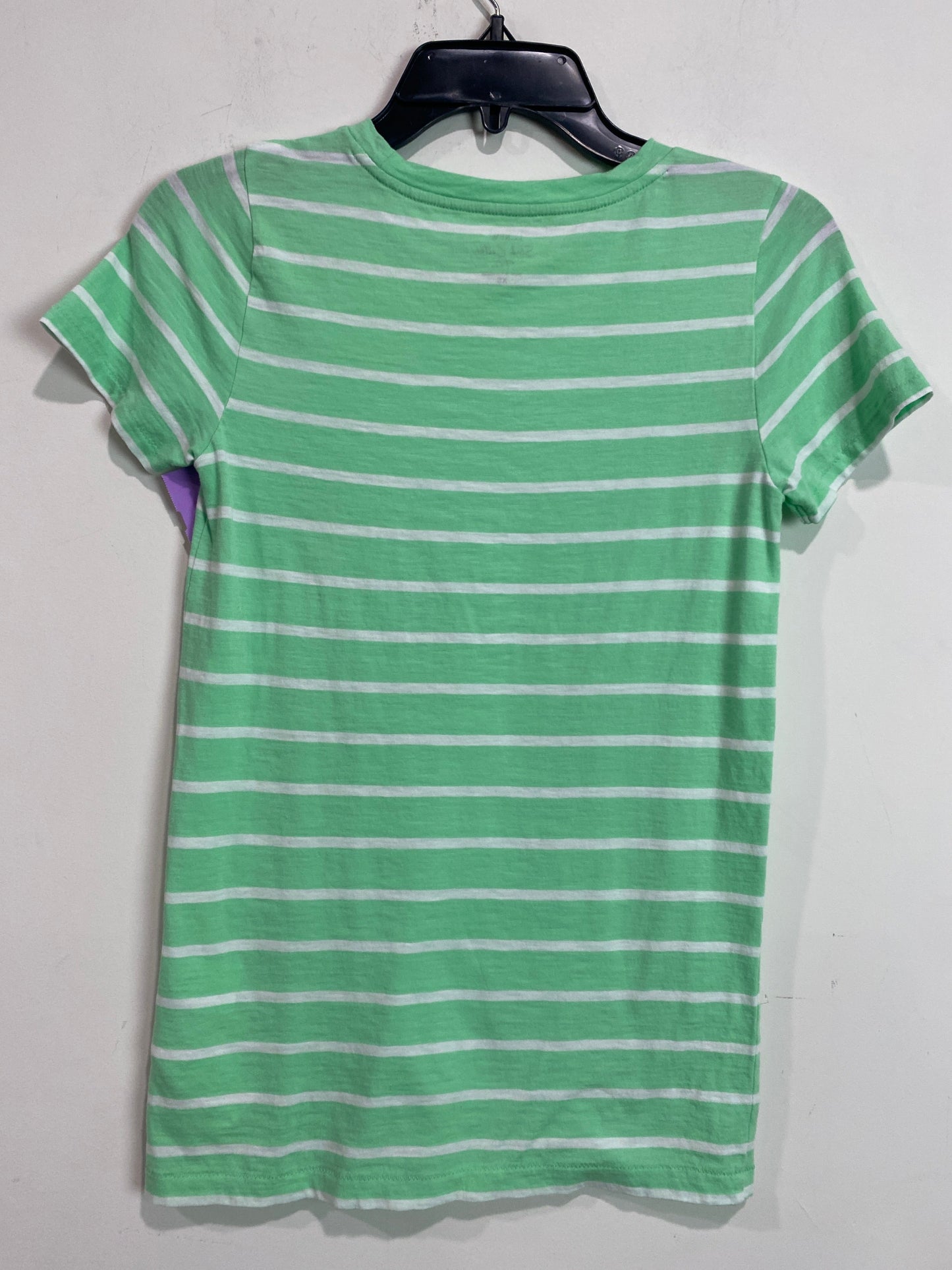 Green Top Short Sleeve J. Crew, Size Xs