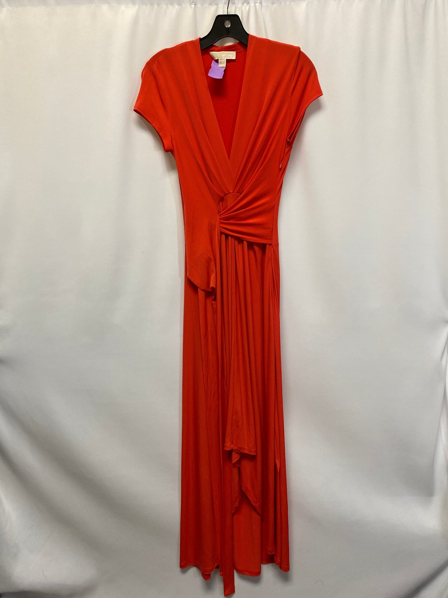 Red Dress Casual Maxi Michael By Michael Kors, Size S