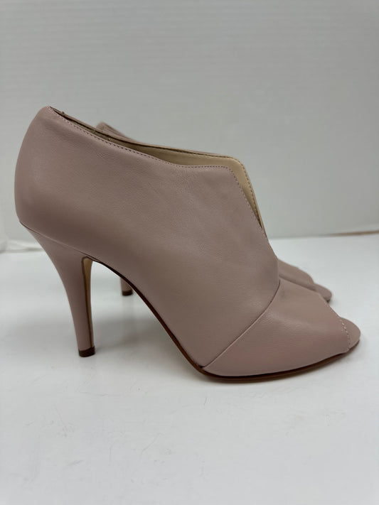 Tan Shoes Heels Stiletto Nine West, Size 7.5