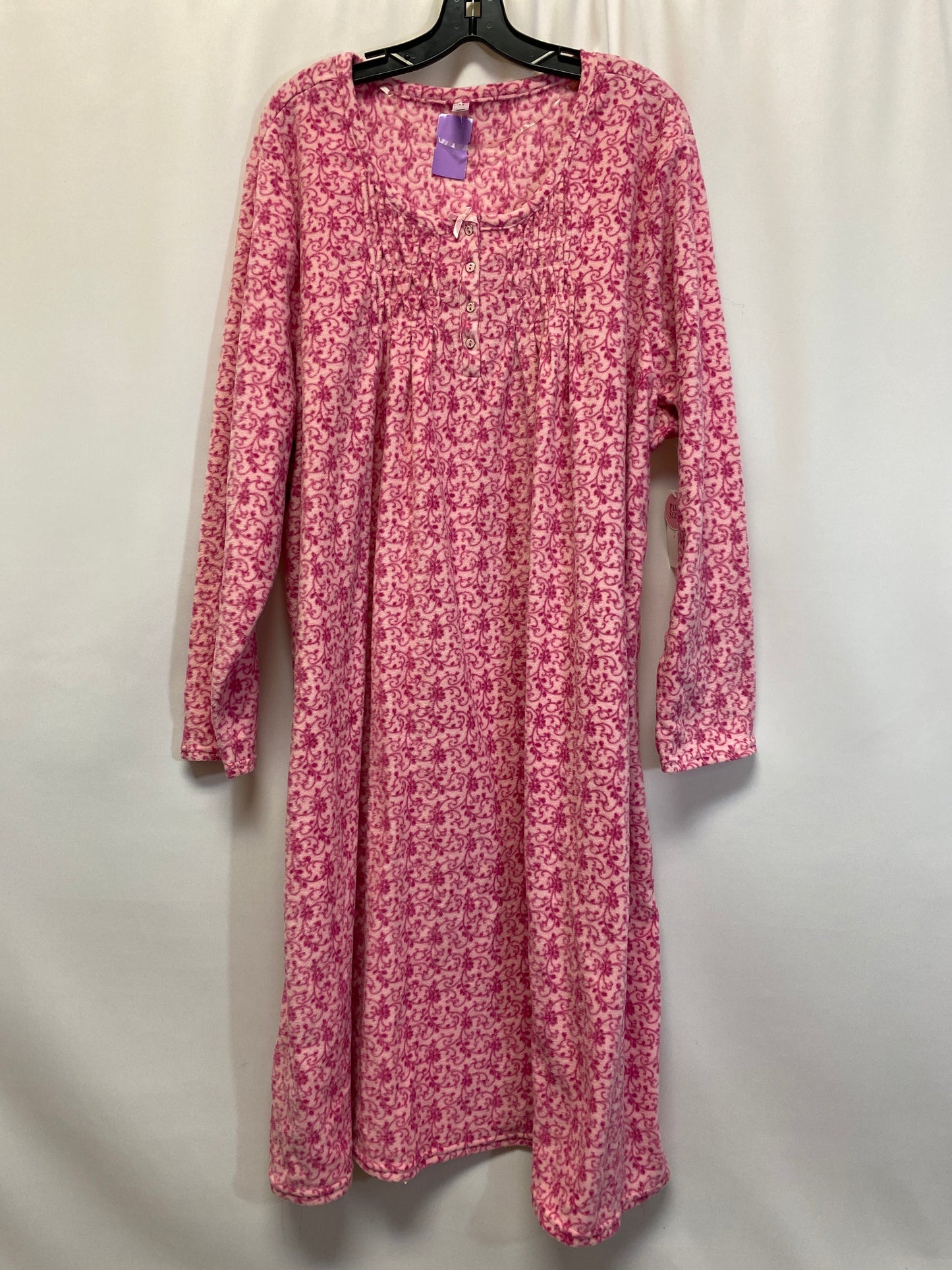 Pink Nightgown Clothes Mentor, Size 3x