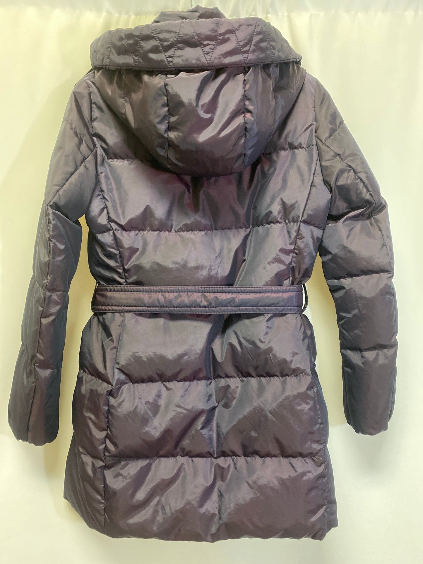 Purple Coat Puffer & Quilted Coach, Size Xs