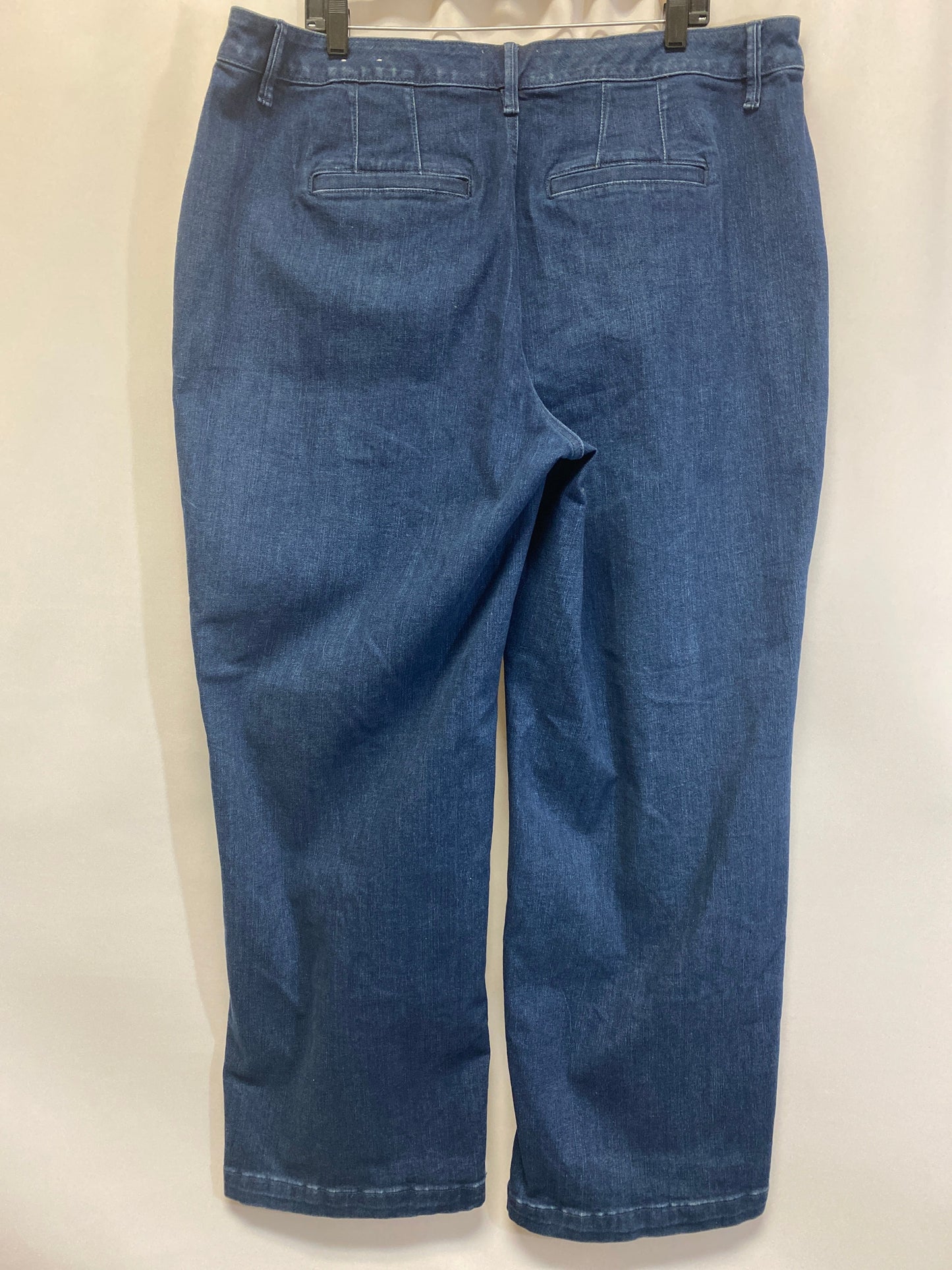 Blue Denim Jeans Straight Lane Bryant, Size 2x