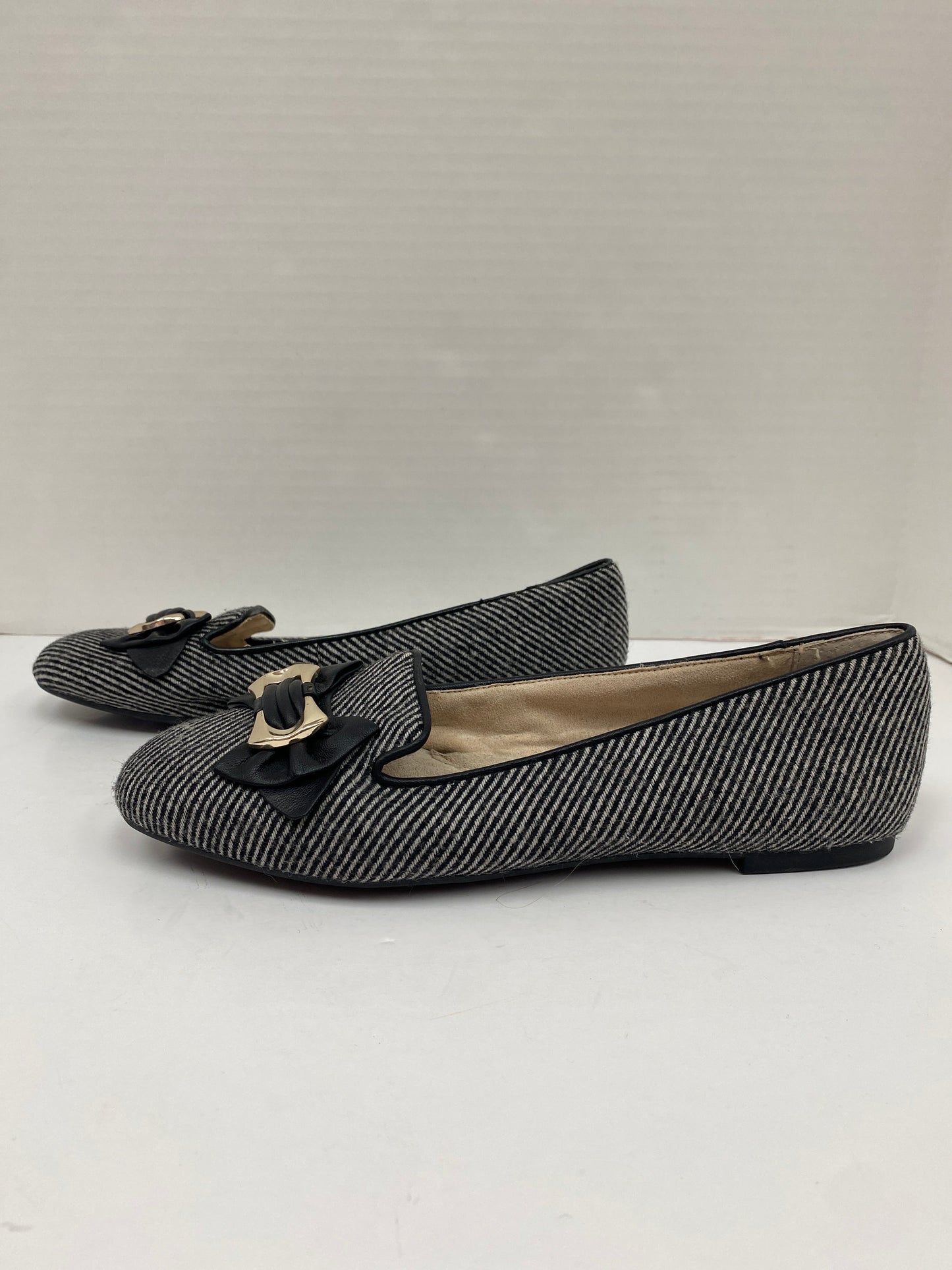 Navy Shoes Flats Alex Marie, Size 8.5