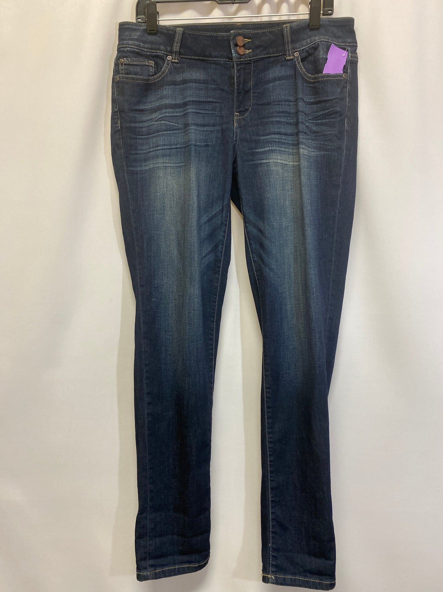 Blue Denim Jeans Boyfriend New York And Co, Size 8