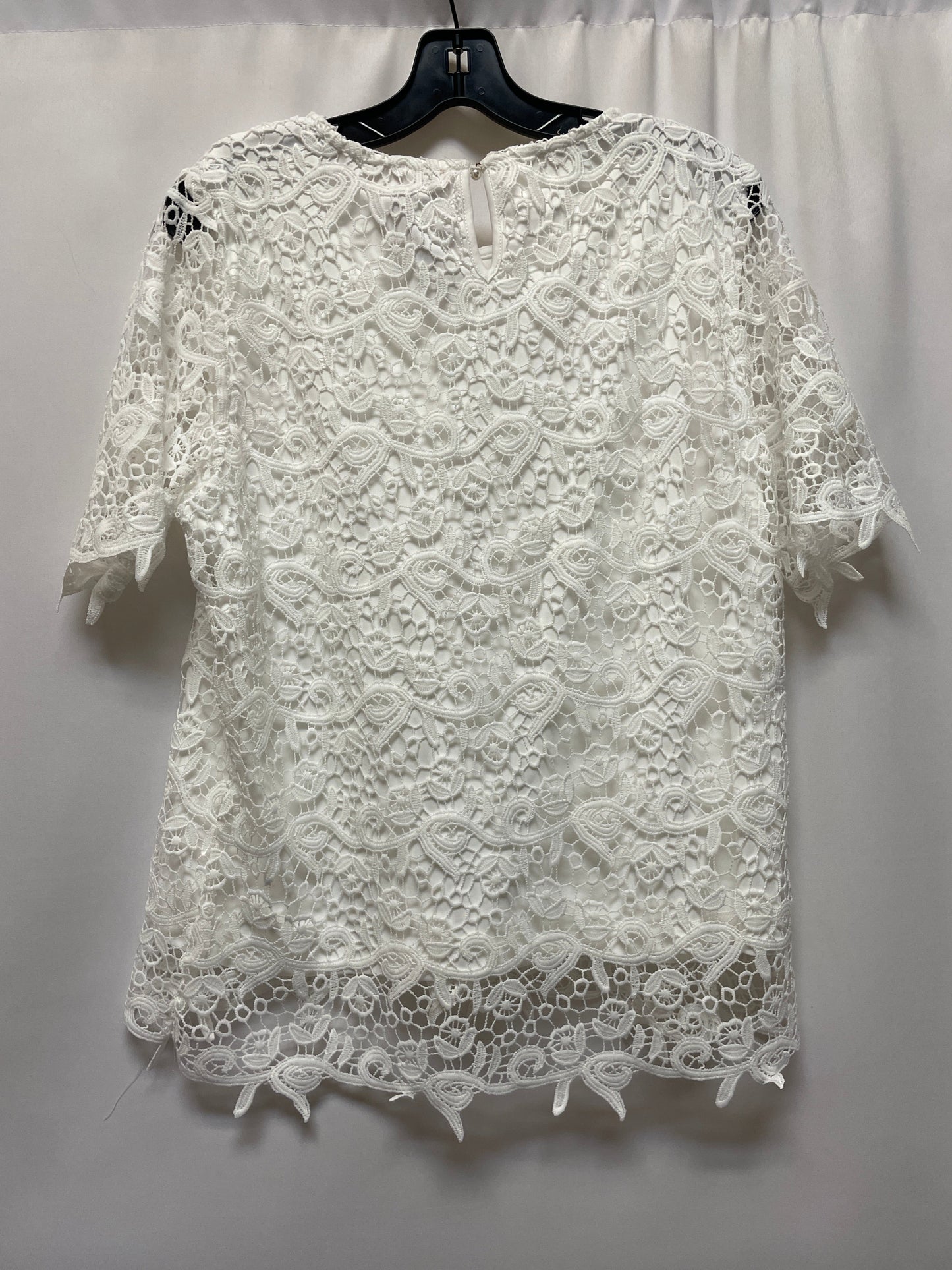 White Top Short Sleeve Philosophy, Size L