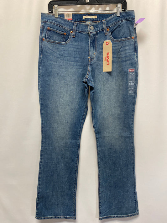 Blue Denim Jeans Boot Cut Levis, Size 10