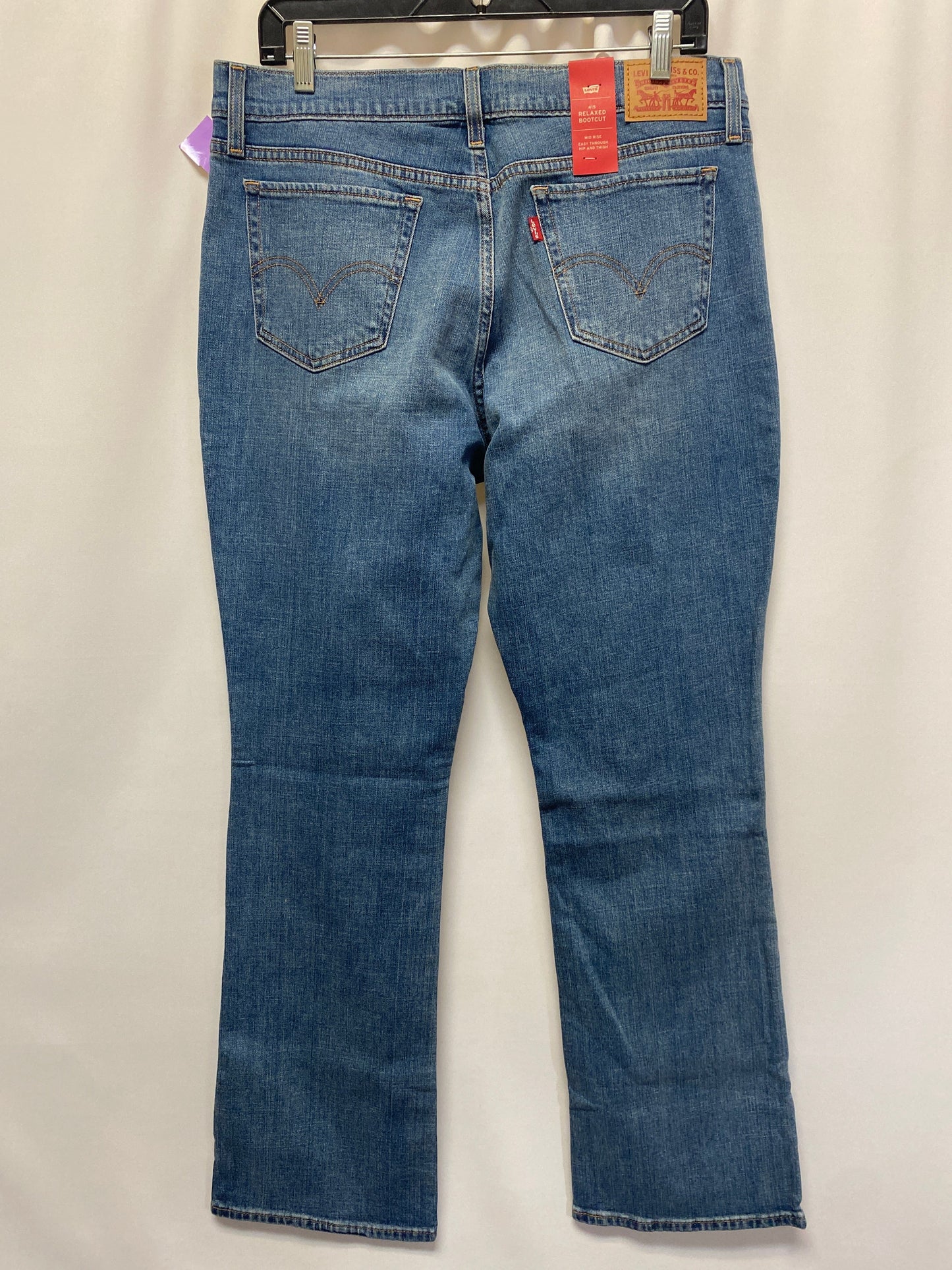 Blue Denim Jeans Boot Cut Levis, Size 10