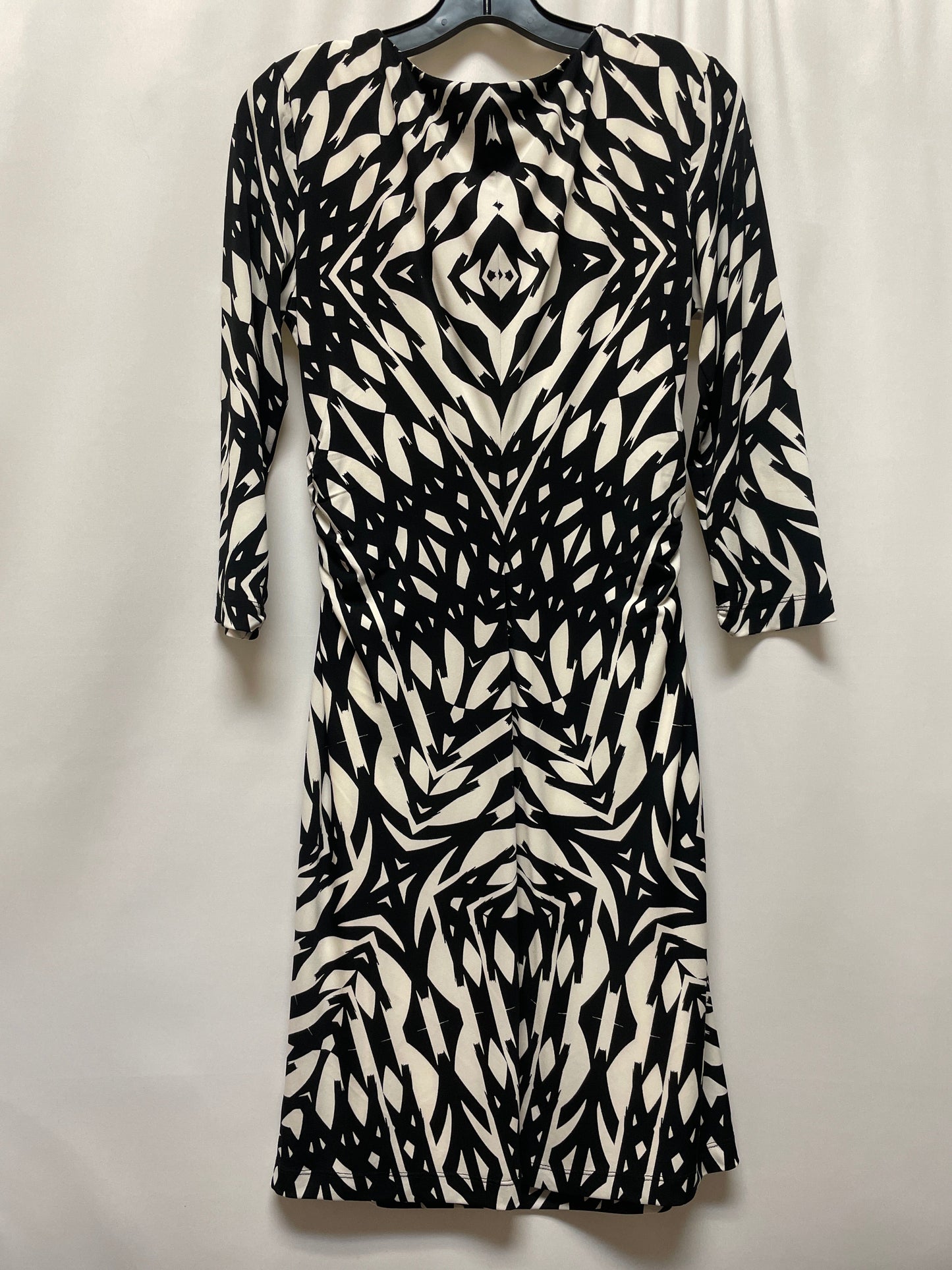 Black & White Dress Casual Maxi Boston Proper, Size M