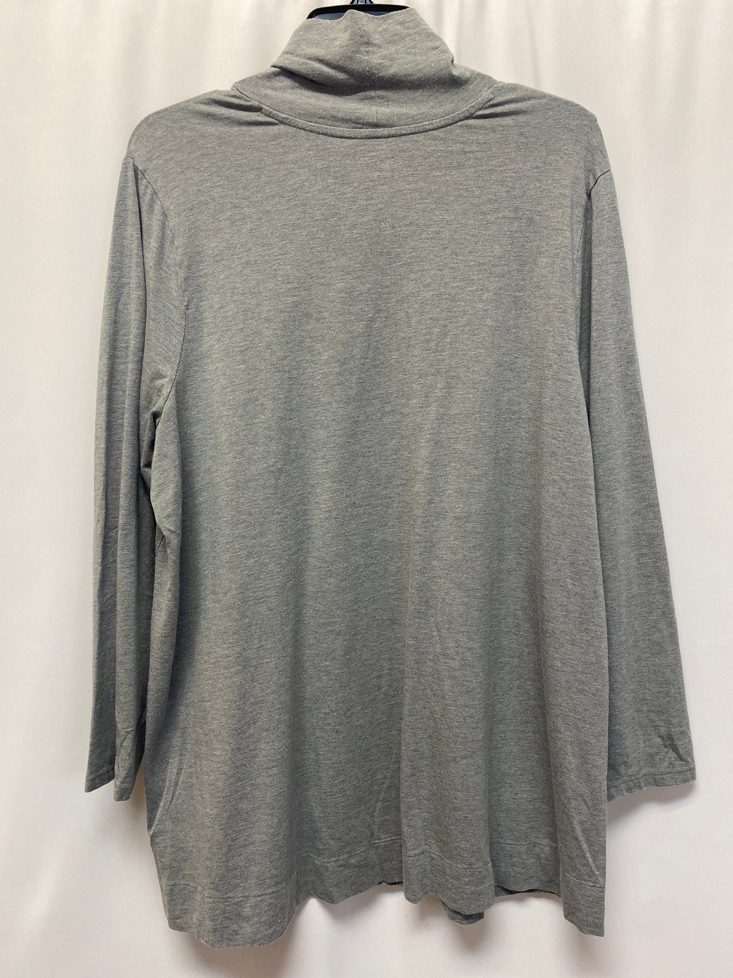 Grey Top Long Sleeve J. Jill, Size 2x