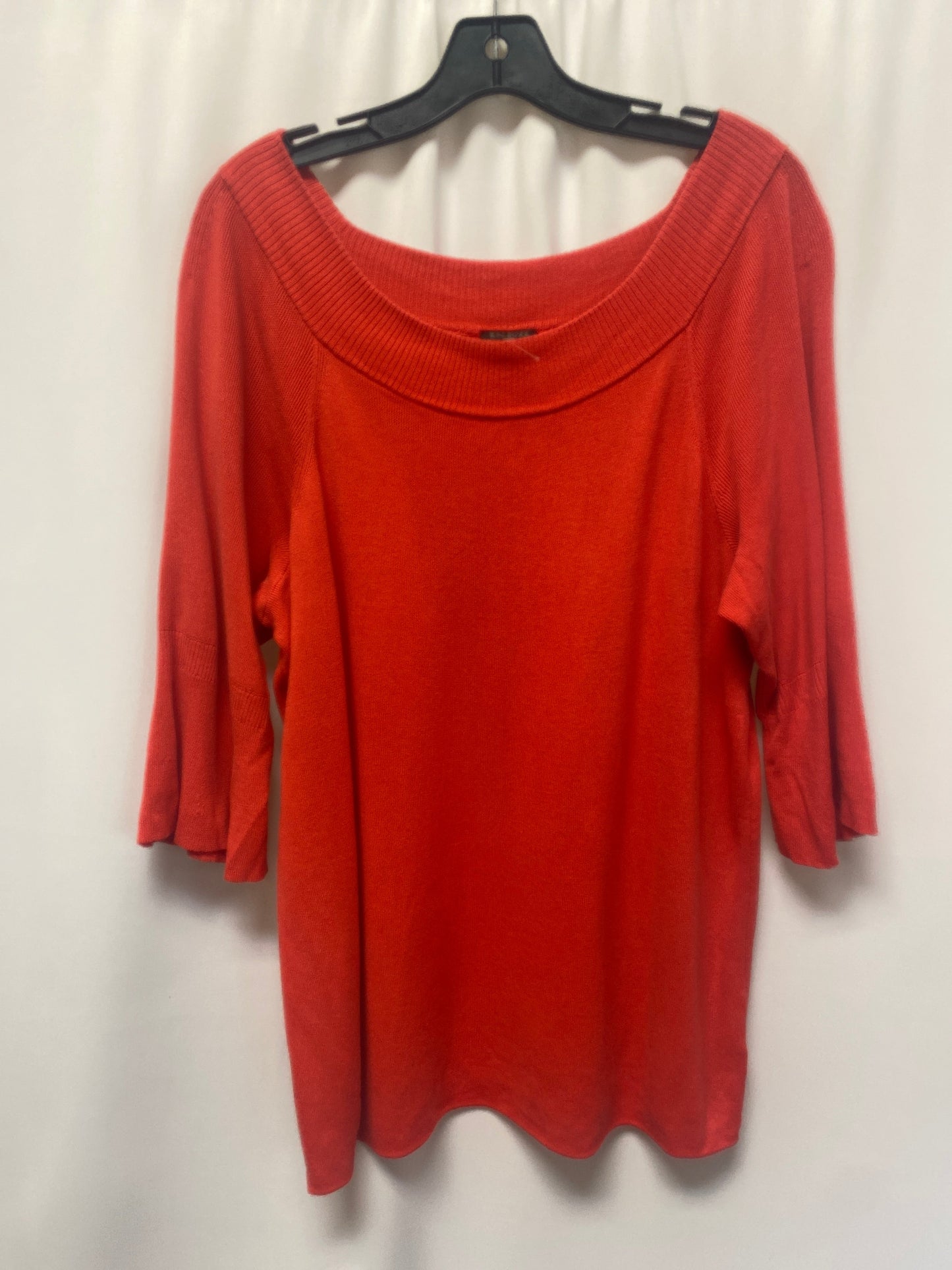 Red Top 3/4 Sleeve Talbots, Size 1x