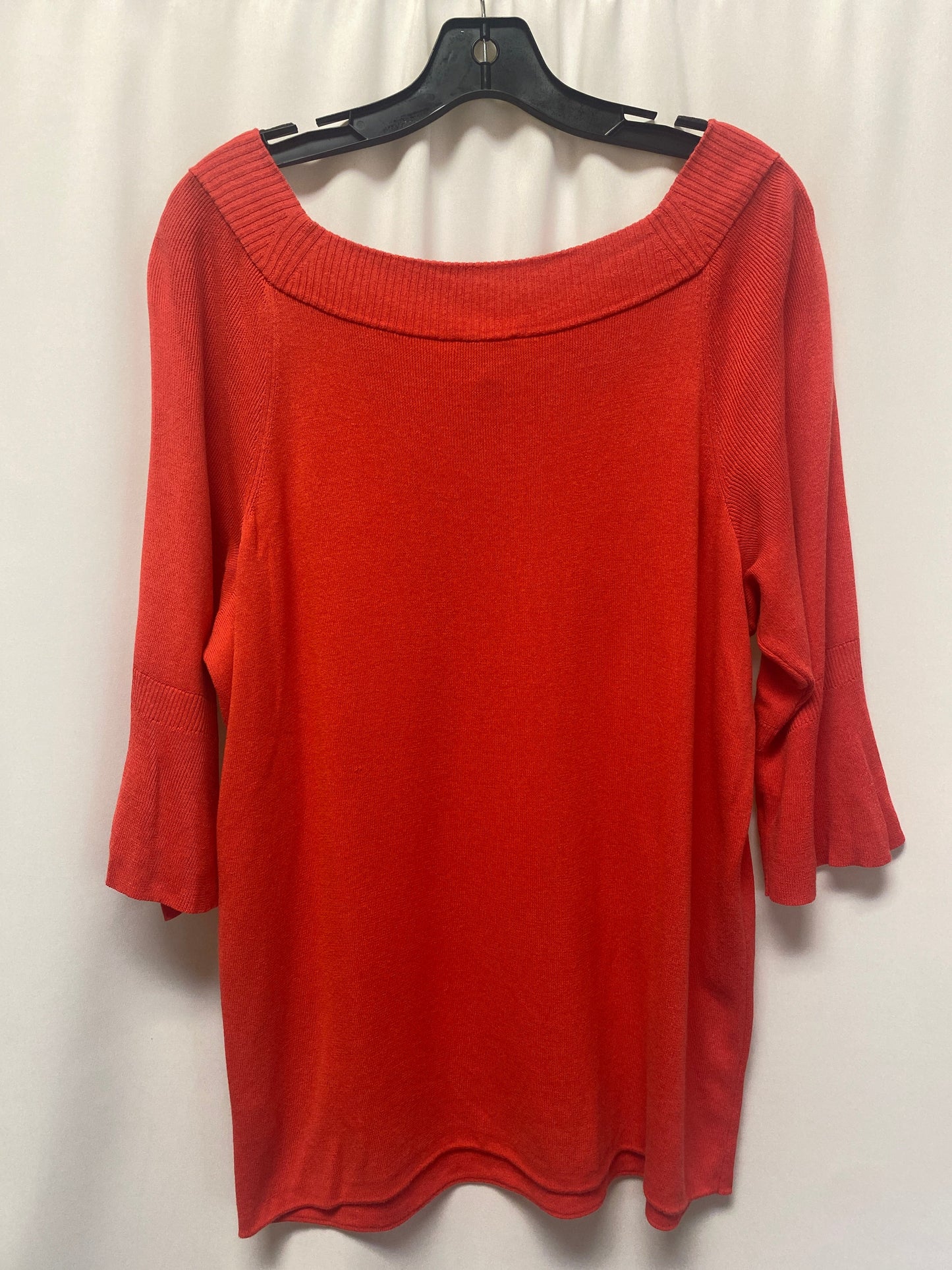 Red Top 3/4 Sleeve Talbots, Size 1x