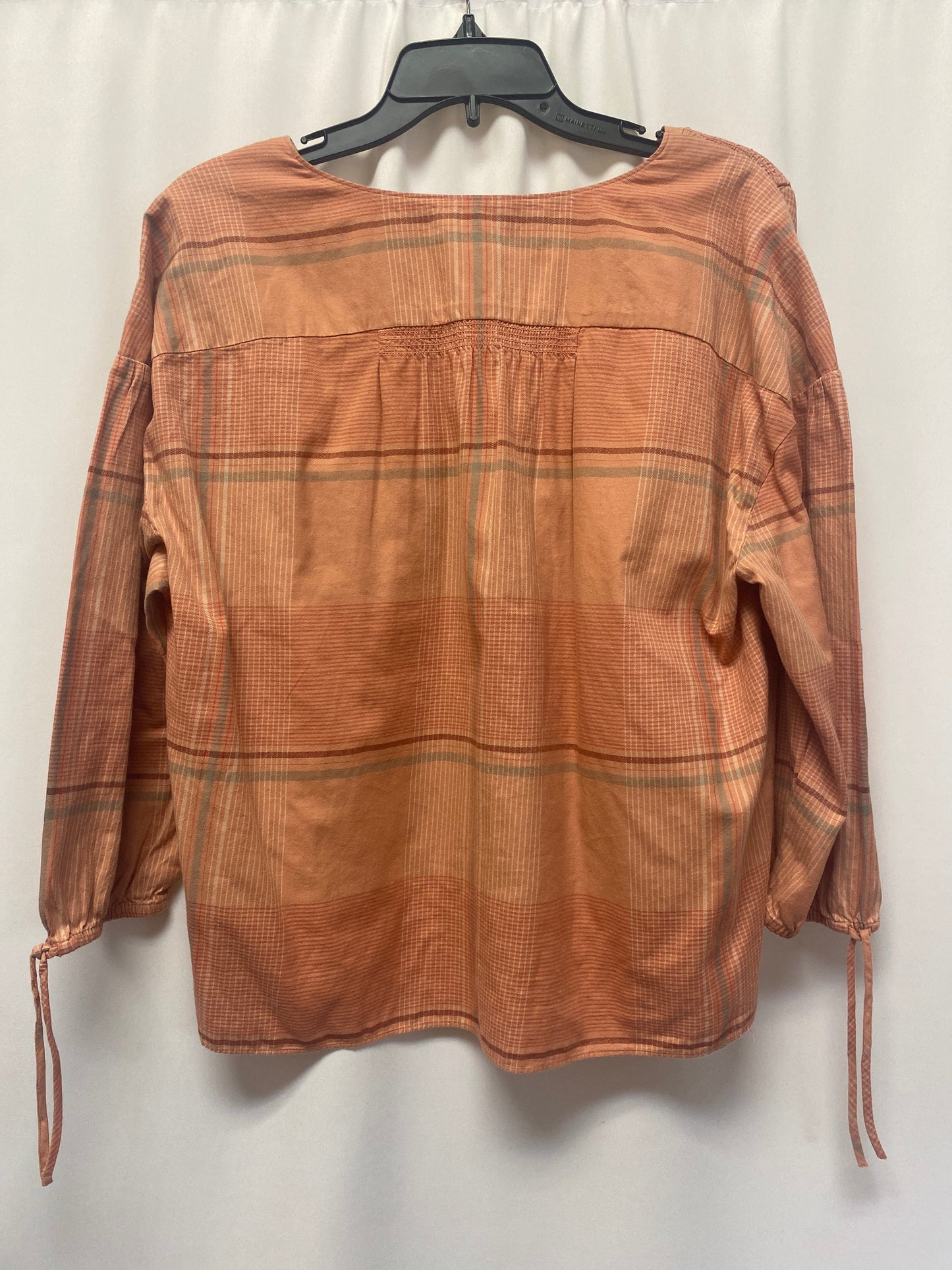 Peach Top Long Sleeve Madewell, Size L