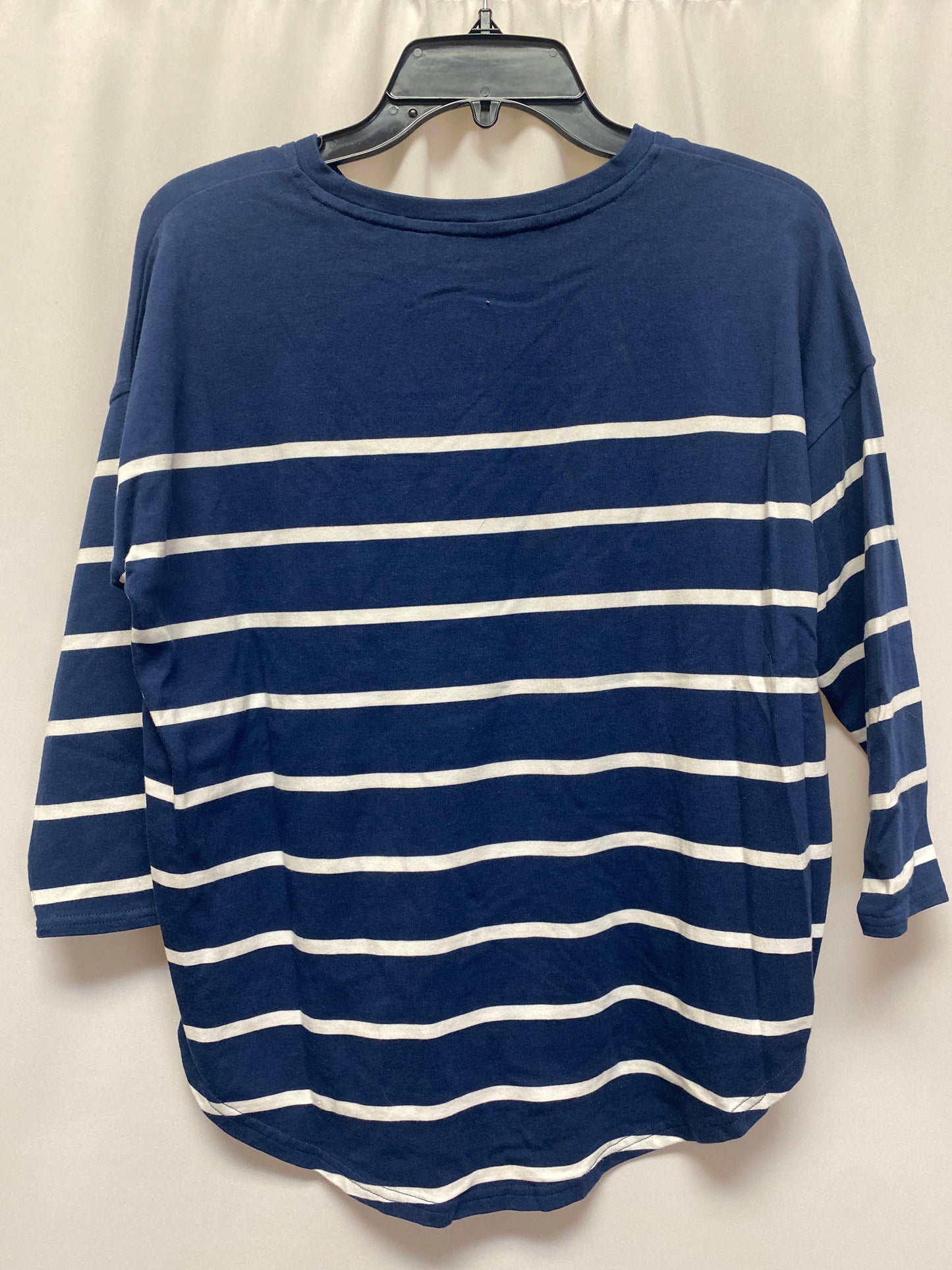 Top 3/4 Sleeve By Vineyard Vines In Navy, Size: Xs