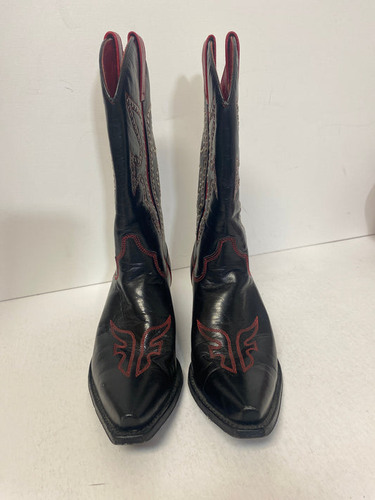 Boots Western By Frye In Black, Size: 7.5