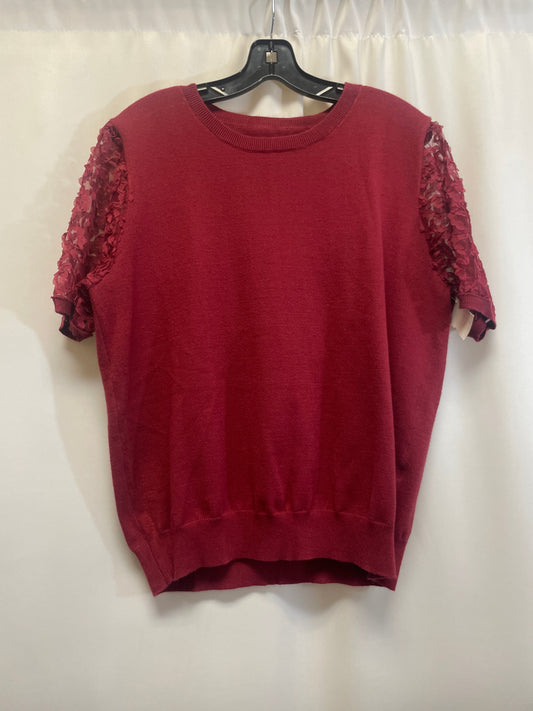 Sweater By Clothes Mentor In Mauve, Size: 2x