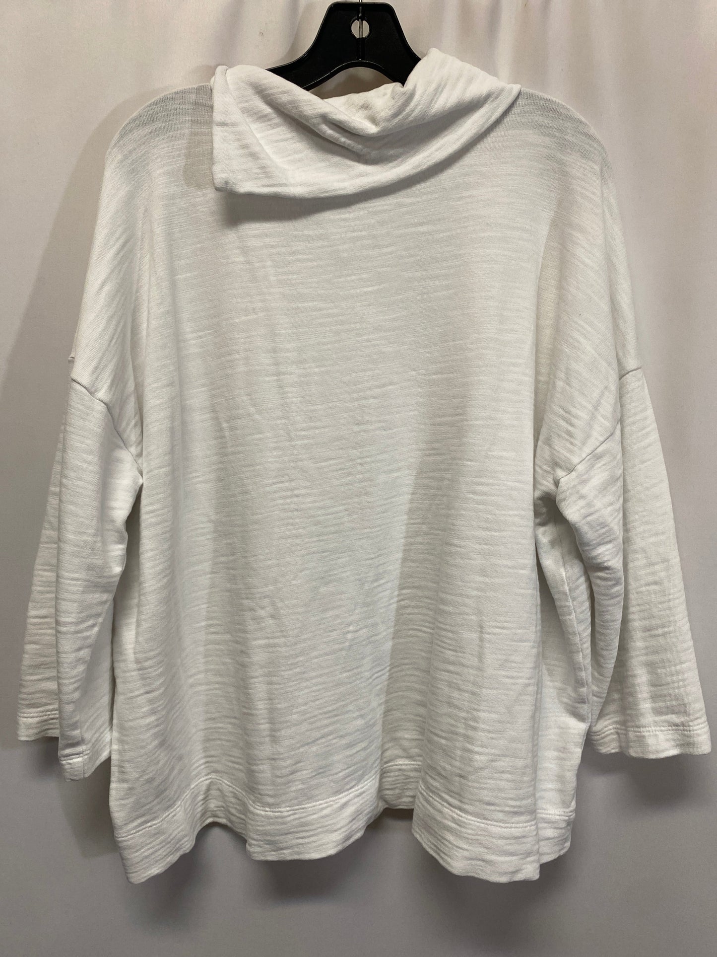 Top Long Sleeve By Pure Jill In White, Size: Xl