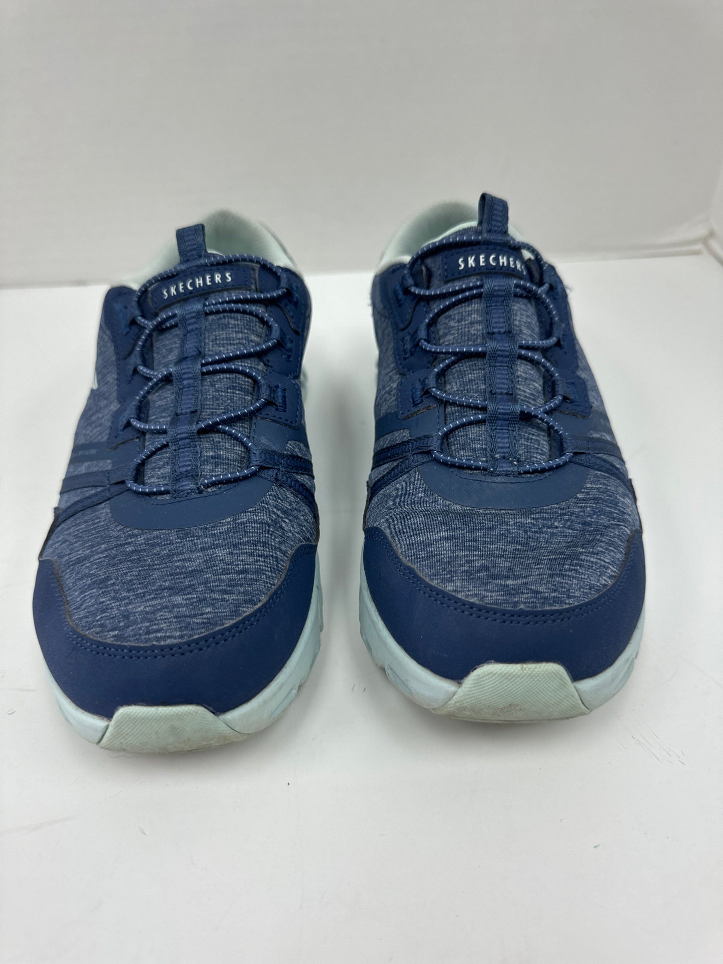 Shoes Athletic By Skechers In Blue, Size: 8