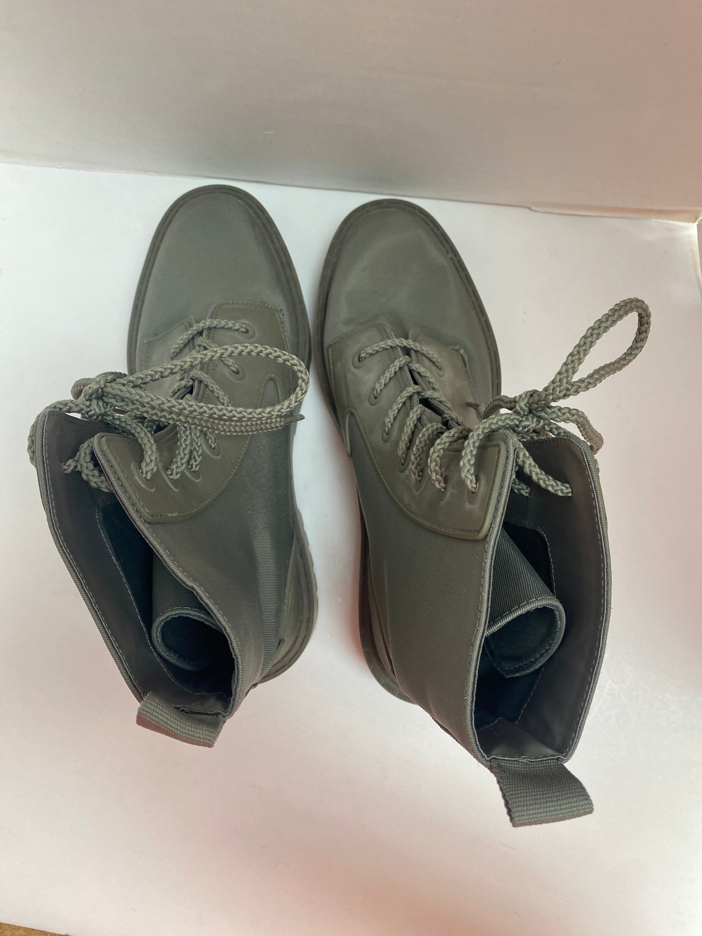 Boots Combat By Zara In Green, Size: 10.5