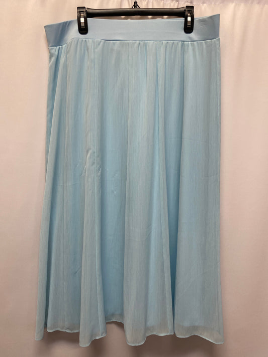 Skirt Maxi By Ruby Rd In Blue, Size: L