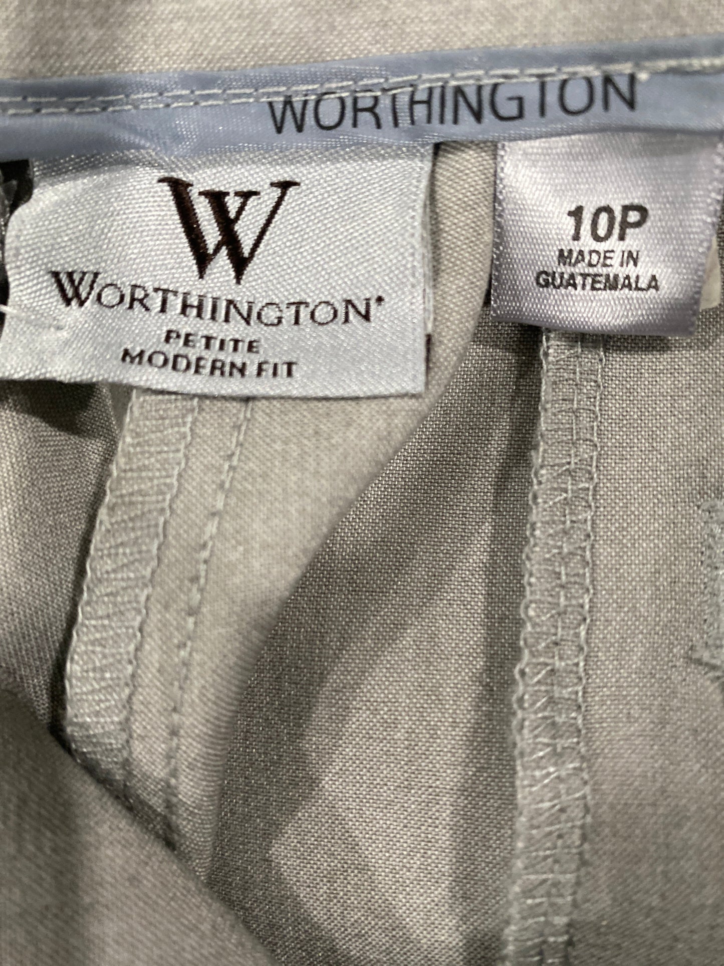 Pants Dress By Worthington In Grey, Size: 10p