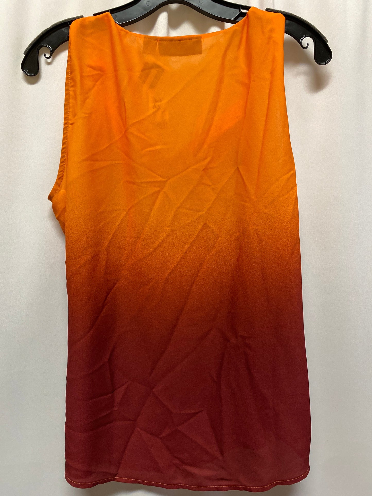 Tank Top By New York And Co In Orange, Size: L